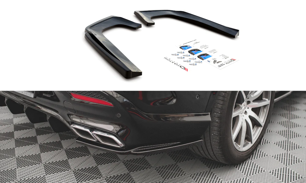 REAR SIDE SPLITTERS V.1 MERCEDES-BENZ GLE COUPE 63AMG C292