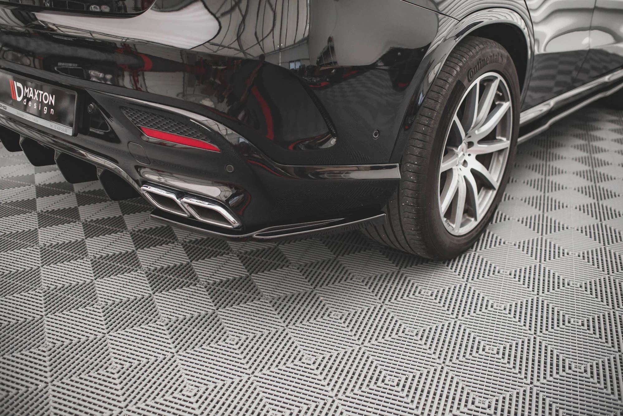REAR SIDE SPLITTERS V.1 MERCEDES-BENZ GLE COUPE 63AMG C292 - Image 3