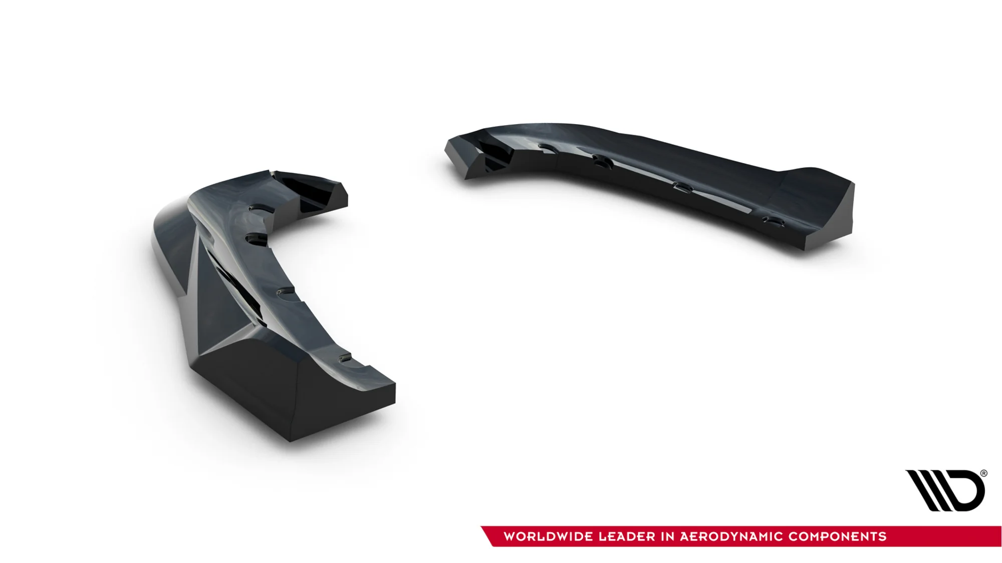 Rear Side Splitters V.2 Alfa Romeo Stelvio Mk1 (set for valance) - Image 5