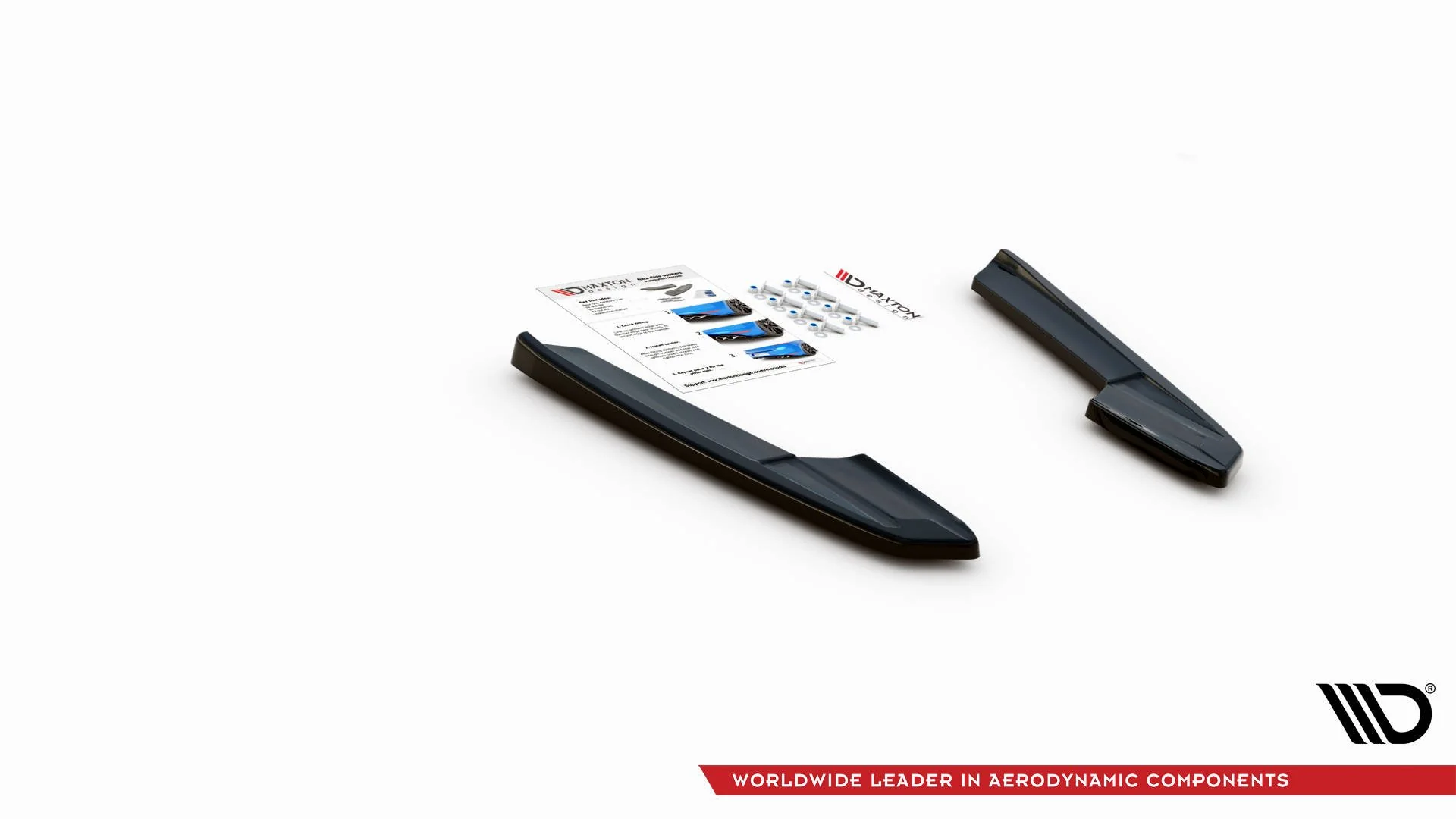 REAR SIDE SPLITTERS V.2 AUDI RS6 C8 / RS7 C8 (set for Maxton Valance) - Image 6