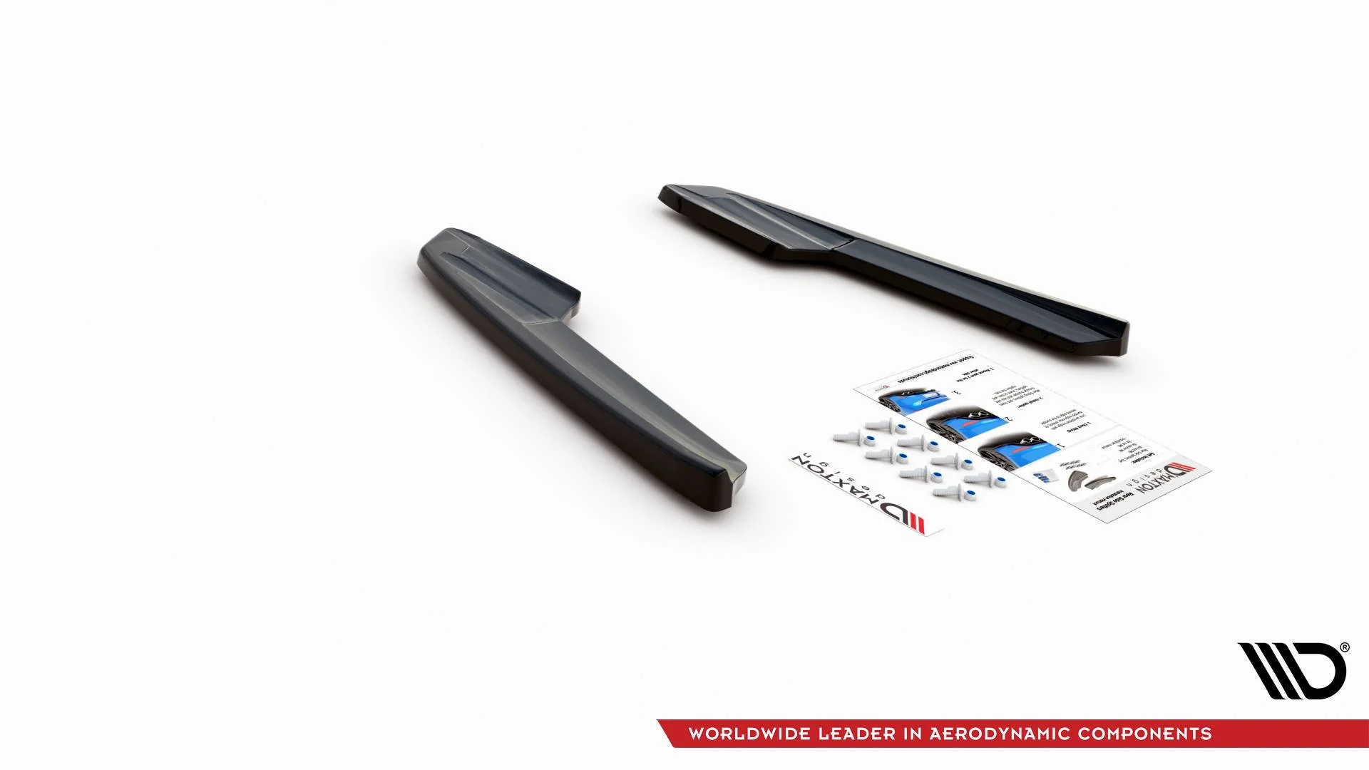 REAR SIDE SPLITTERS V.2 AUDI RS6 C8 / RS7 C8 (set for Maxton Valance) - Image 7
