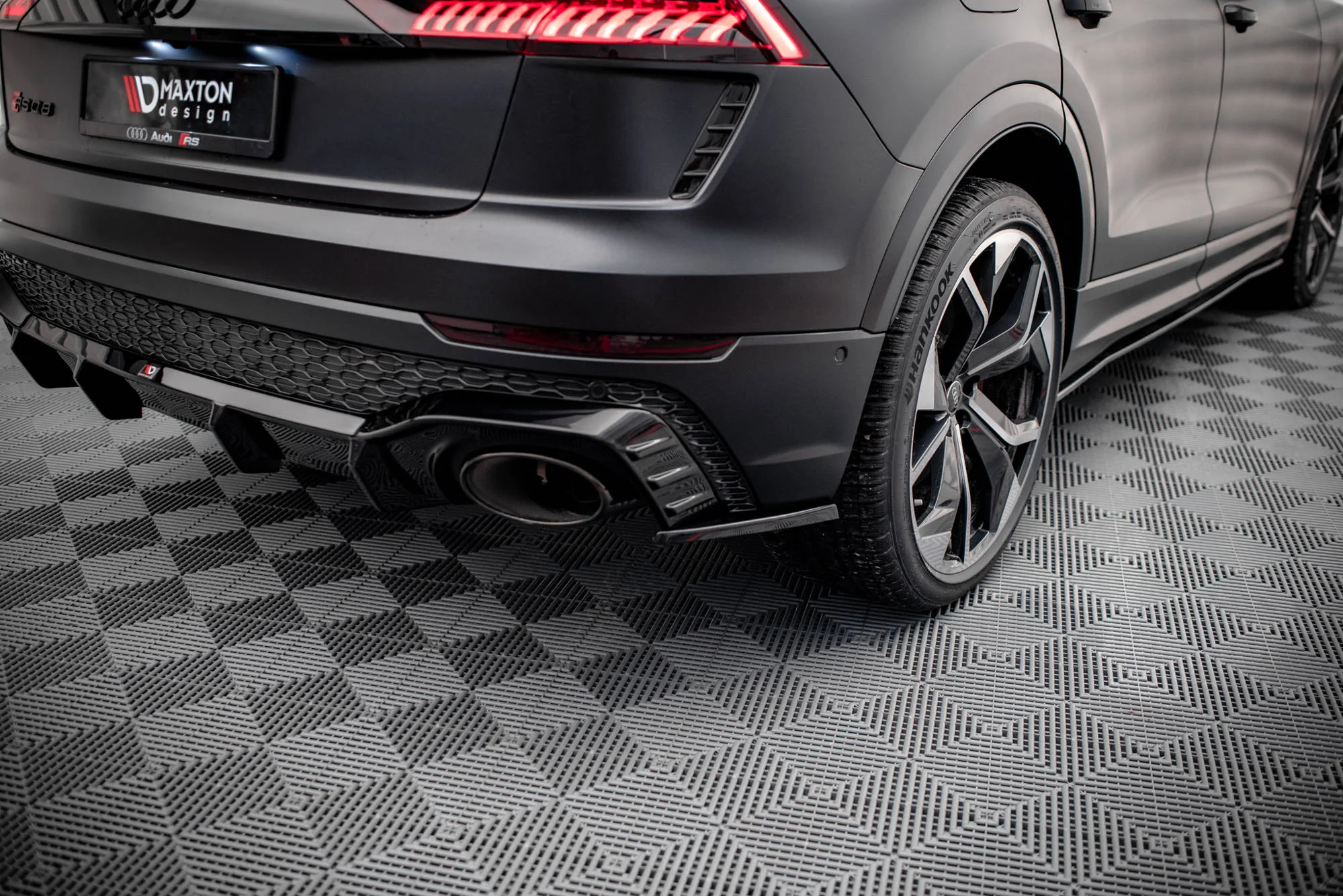 REAR SIDE SPLITTERS V.2 AUDI RSQ8 MK1 (set for Maxton valance) - Image 2