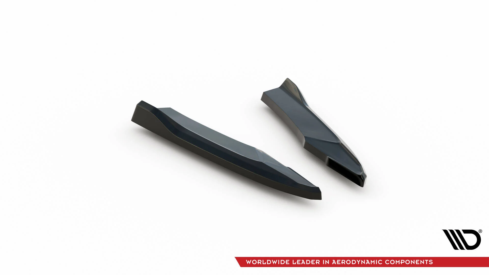 REAR SIDE SPLITTERS V.2 AUDI S5 COUPE 8T FACELIFT (set for Maxton valance) - Image 5