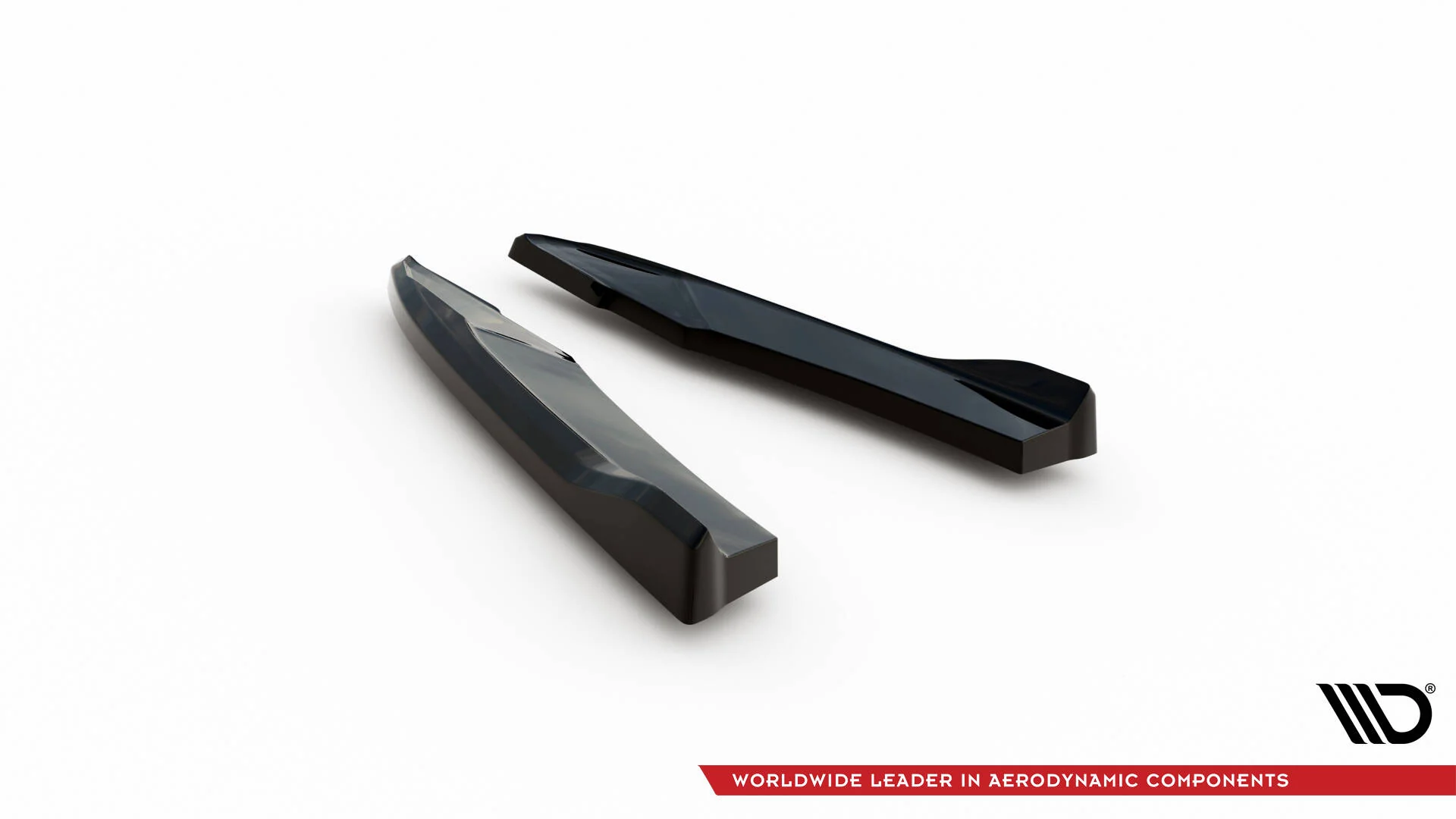 REAR SIDE SPLITTERS V.2 AUDI S5 COUPE 8T FACELIFT (set for Maxton valance) - Image 6