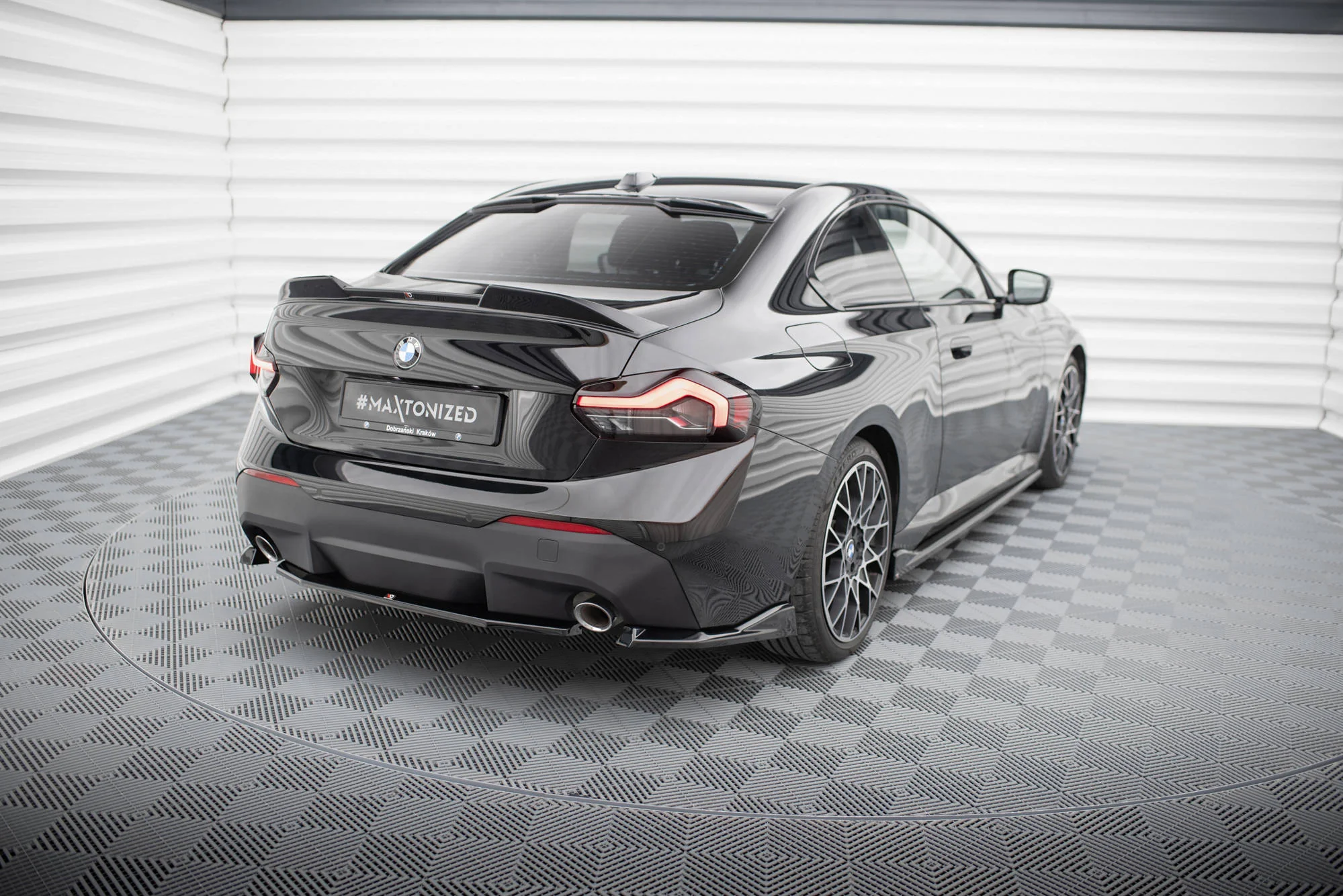 REAR SIDE SPLITTERS V.2 BMW 2 COUPE G42 - Image 2
