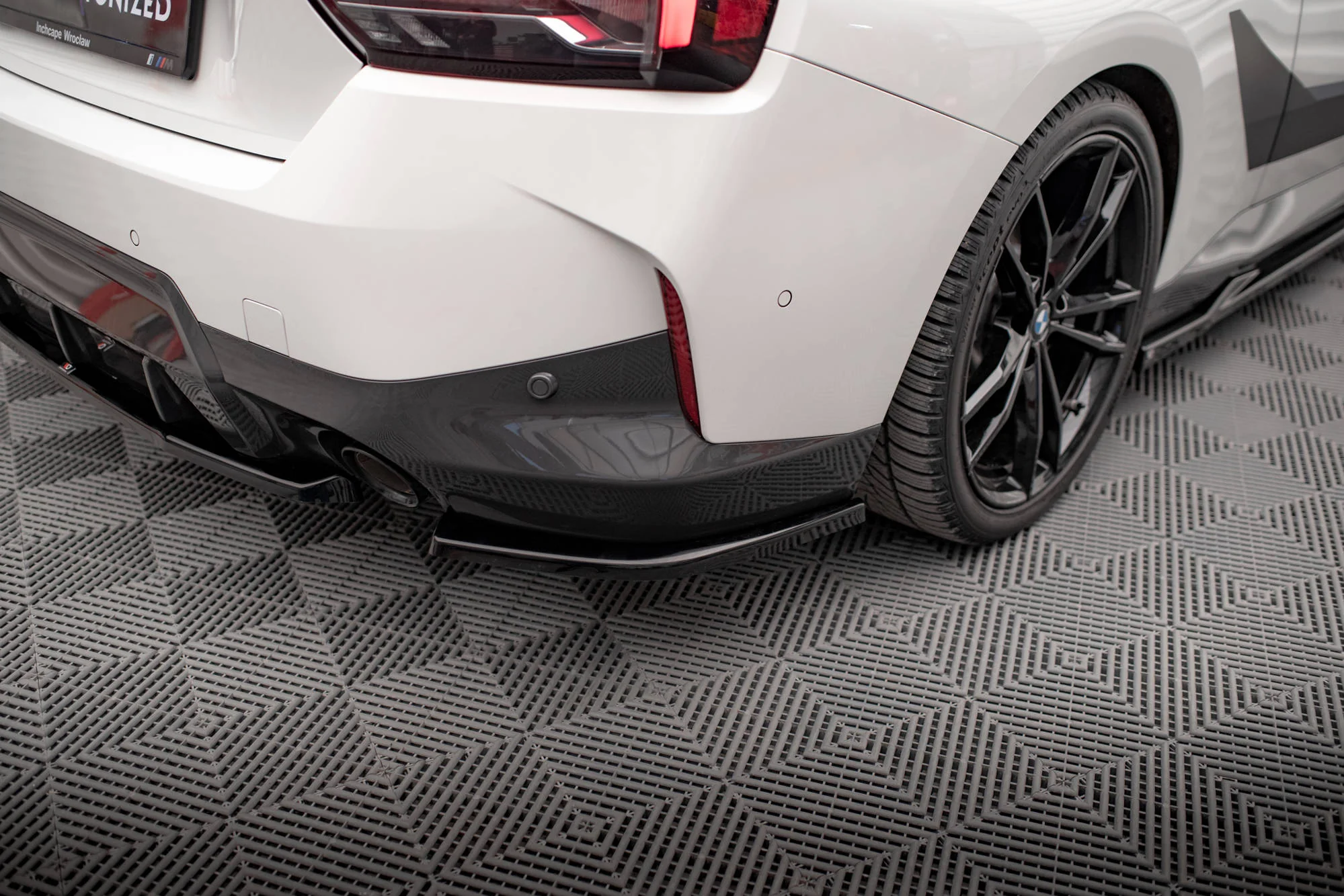 REAR SIDE SPLITTERS V.2 BMW 2 COUPE M-PACK G42 - Image 3