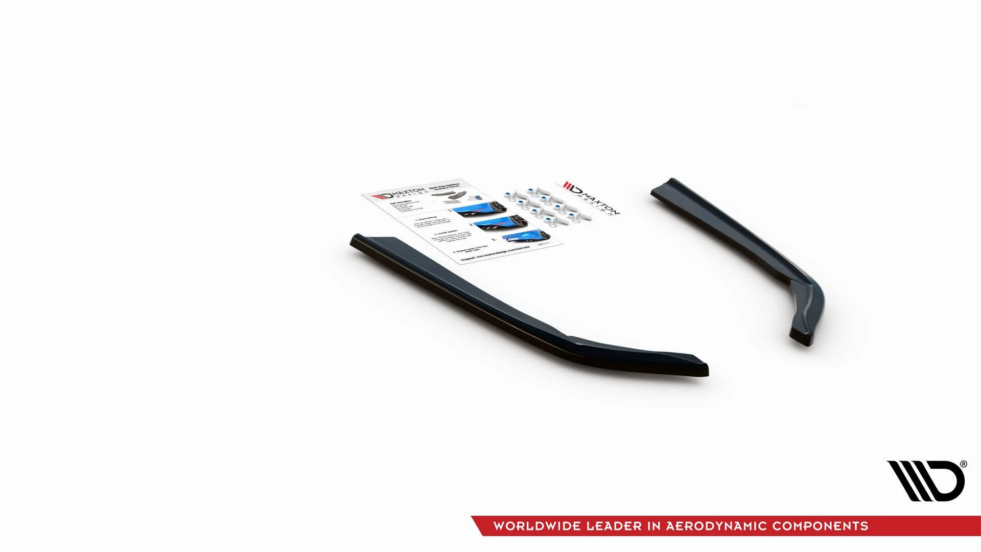 REAR SIDE SPLITTERS V.2 BMW 3 G20 / G21 M-PACK - Image 4