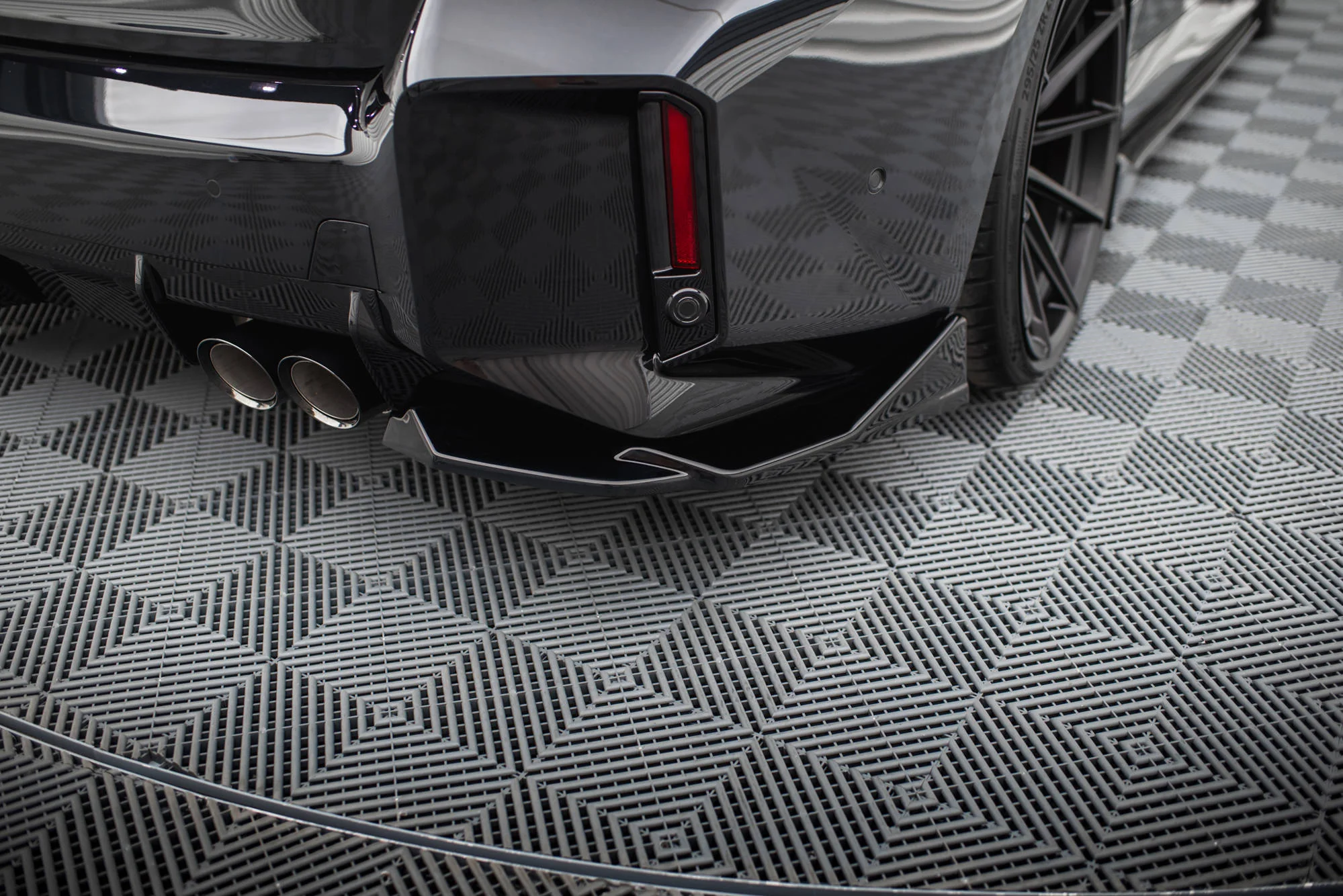 REAR SIDE SPLITTERS V.2 BMW M2 G87 - Image 3