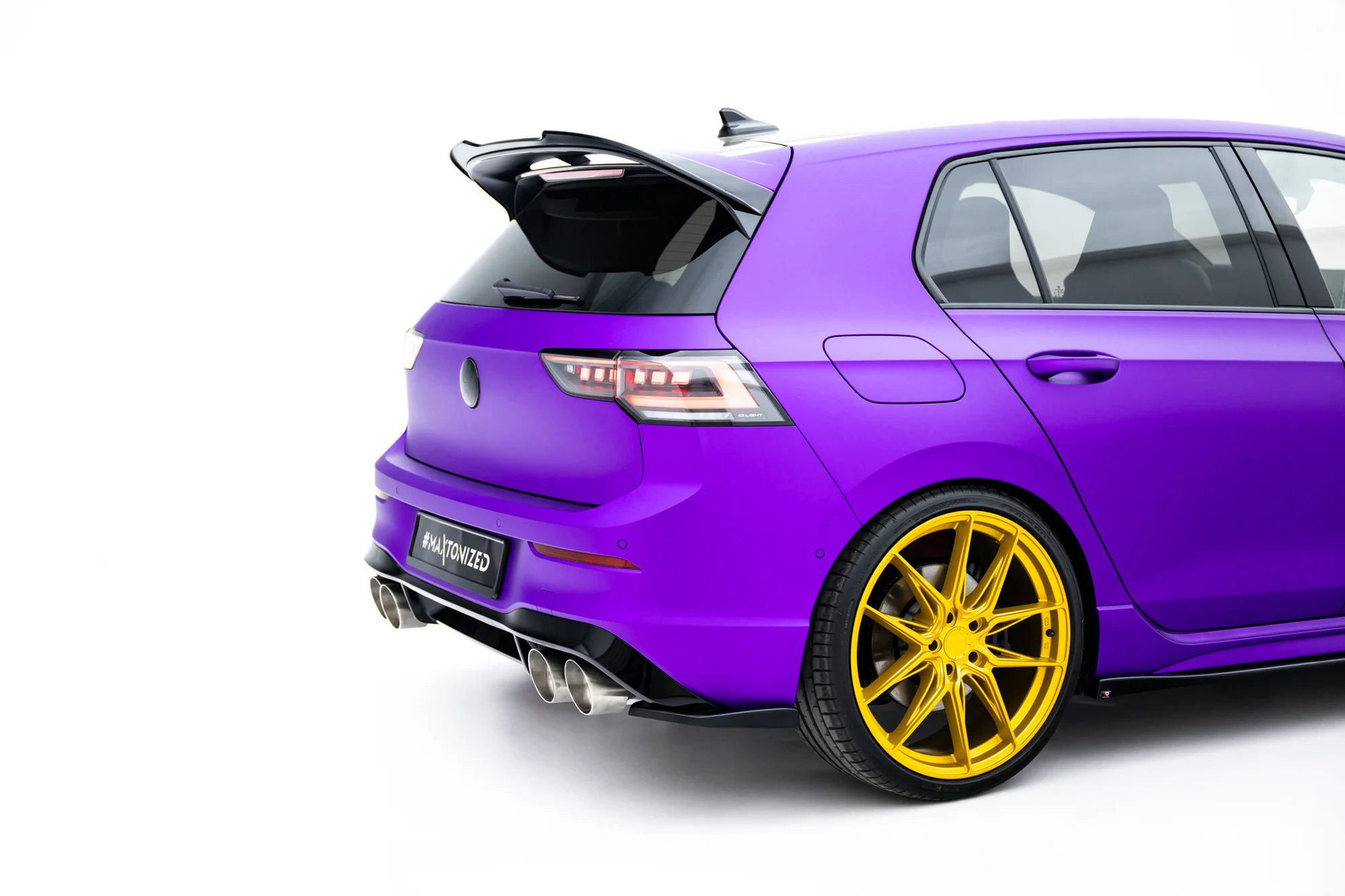 REAR SIDE SPLITTERS V.2 FOR VOLKSWAGEN GOLF R MK8 - Image 3