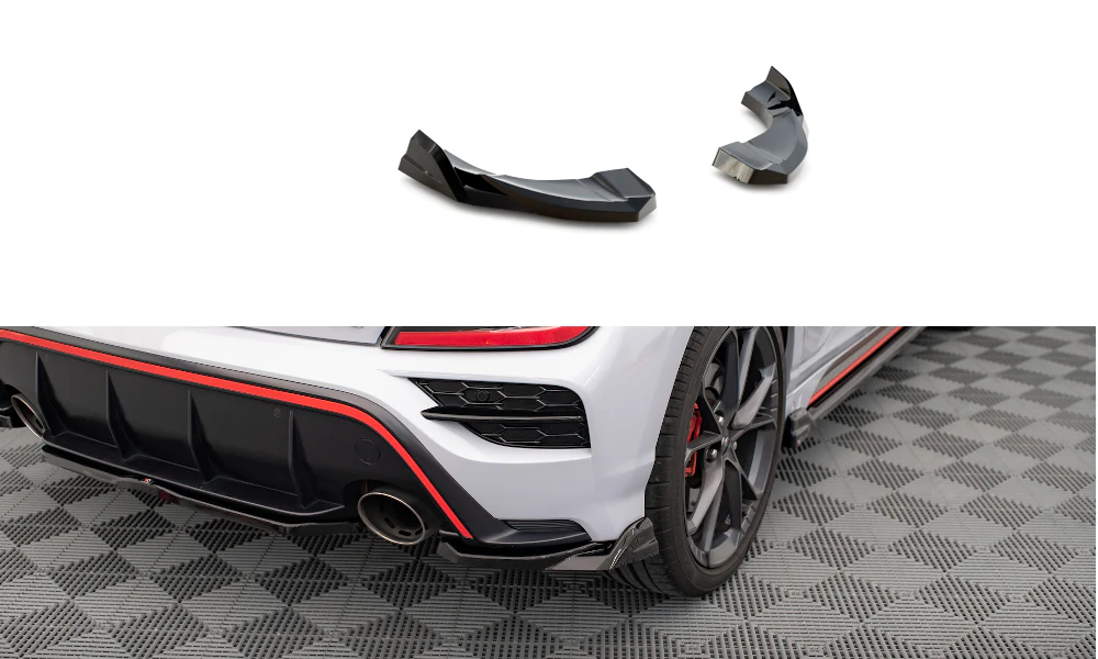 REAR SIDE SPLITTERS V.2 HYUNDAI KONA MK1