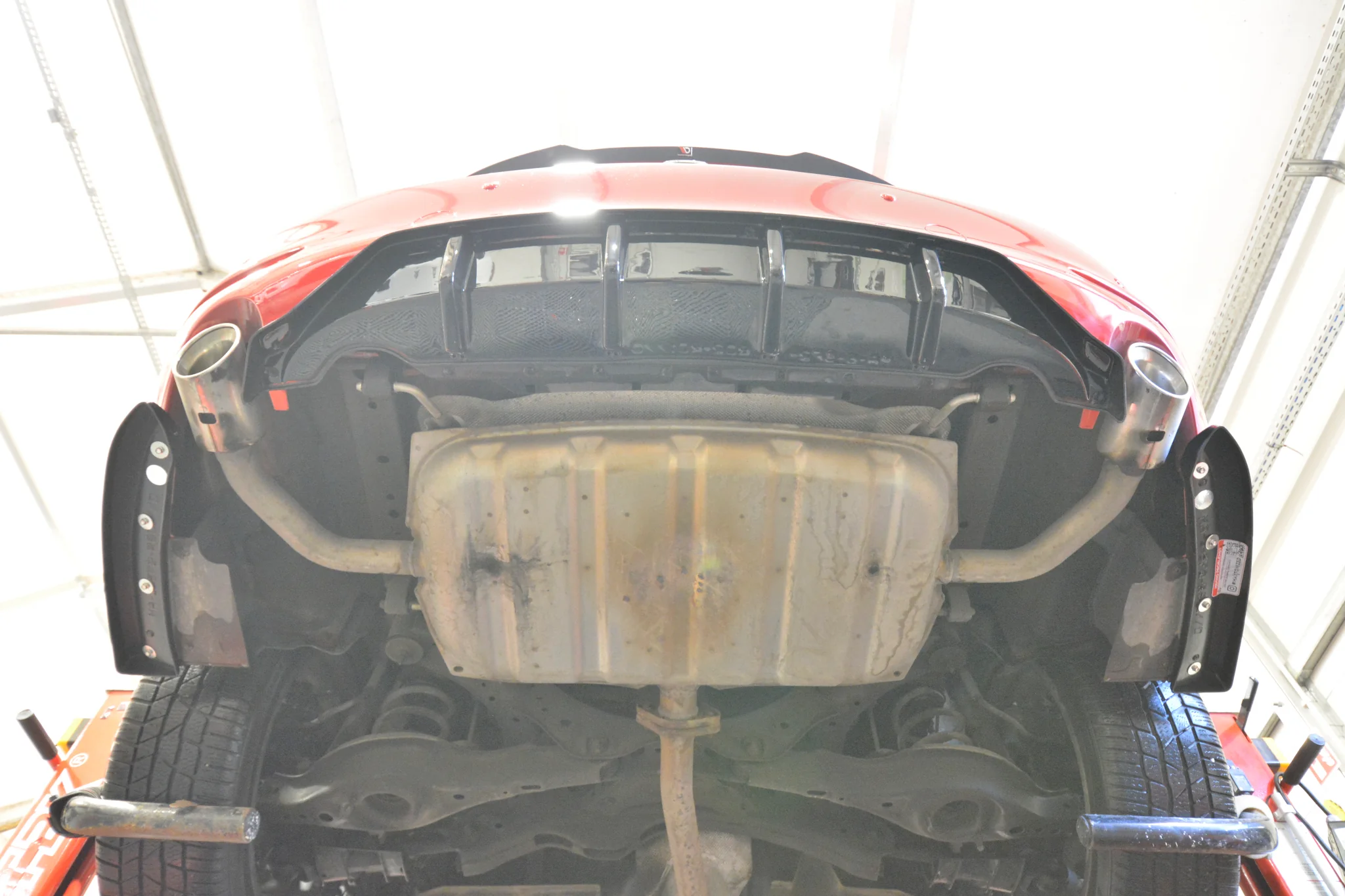 Rear Side Splitters Mazda 6 Sedan Mk3 Facelift - Image 7