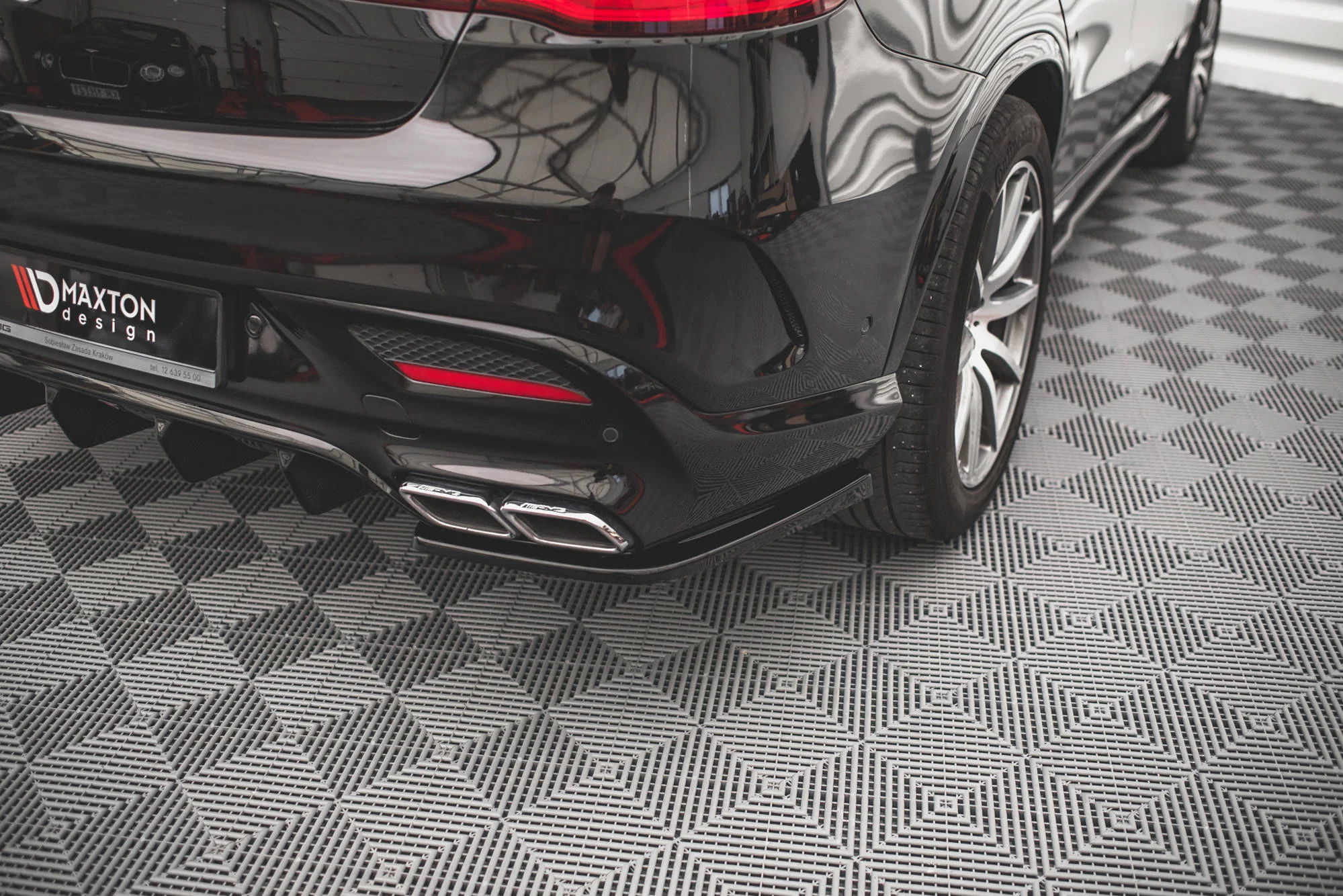 REAR SIDE SPLITTERS V.2 MERCEDES-BENZ GLE COUPE 63AMG C292 - Image 3