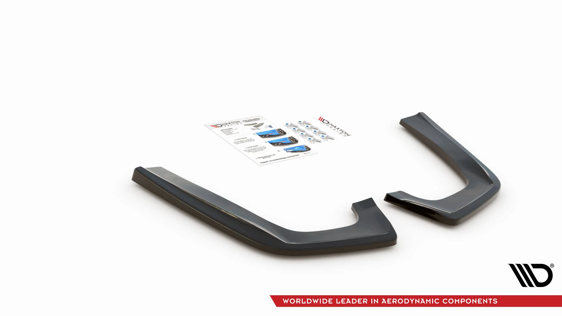 REAR SIDE SPLITTERS V.2 MERCEDES-BENZ GLE COUPE 63AMG C292 - Image 5