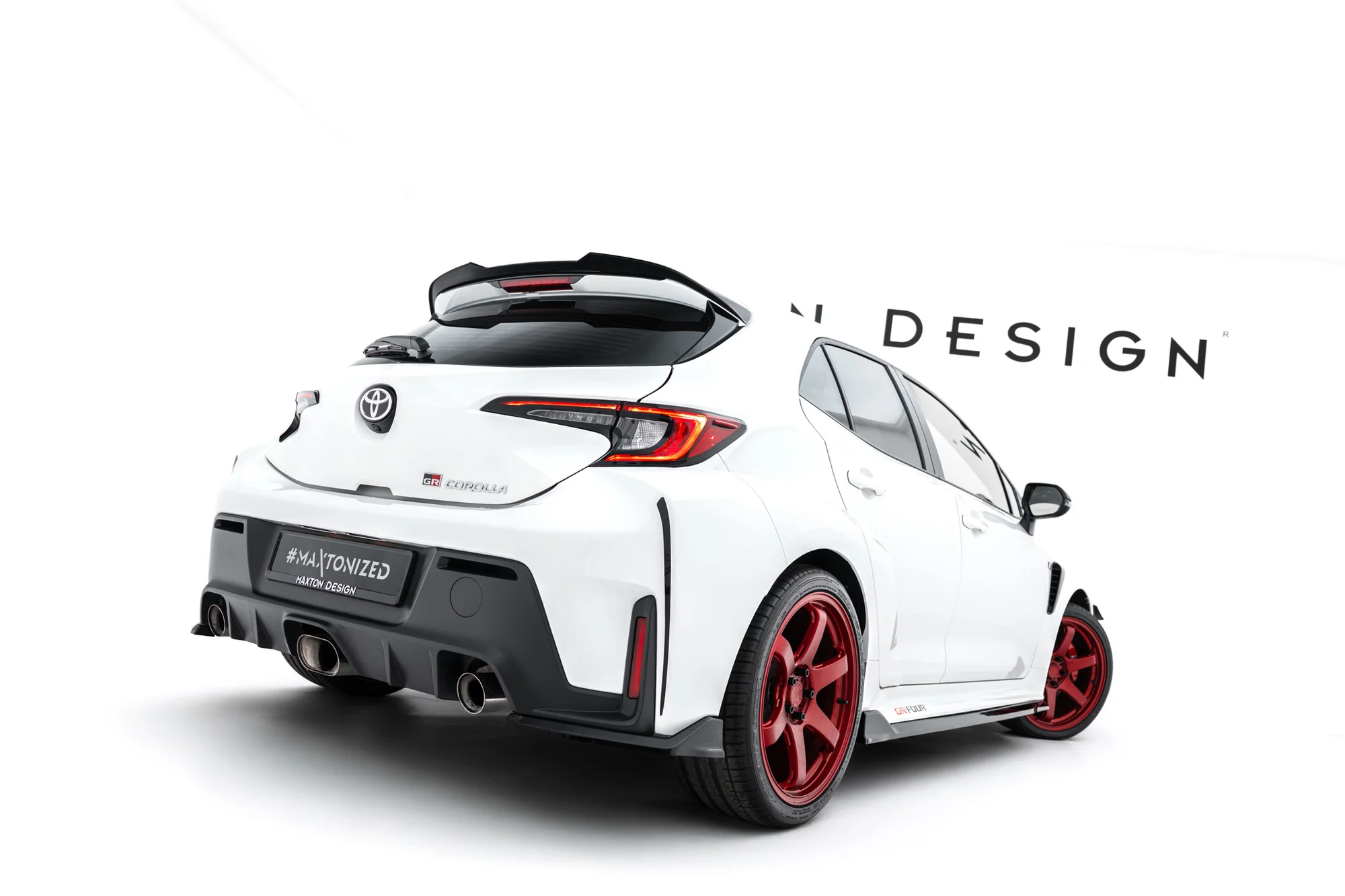Rear Side Splitters V.2 Toyota GR Corolla Mk12 - Image 2