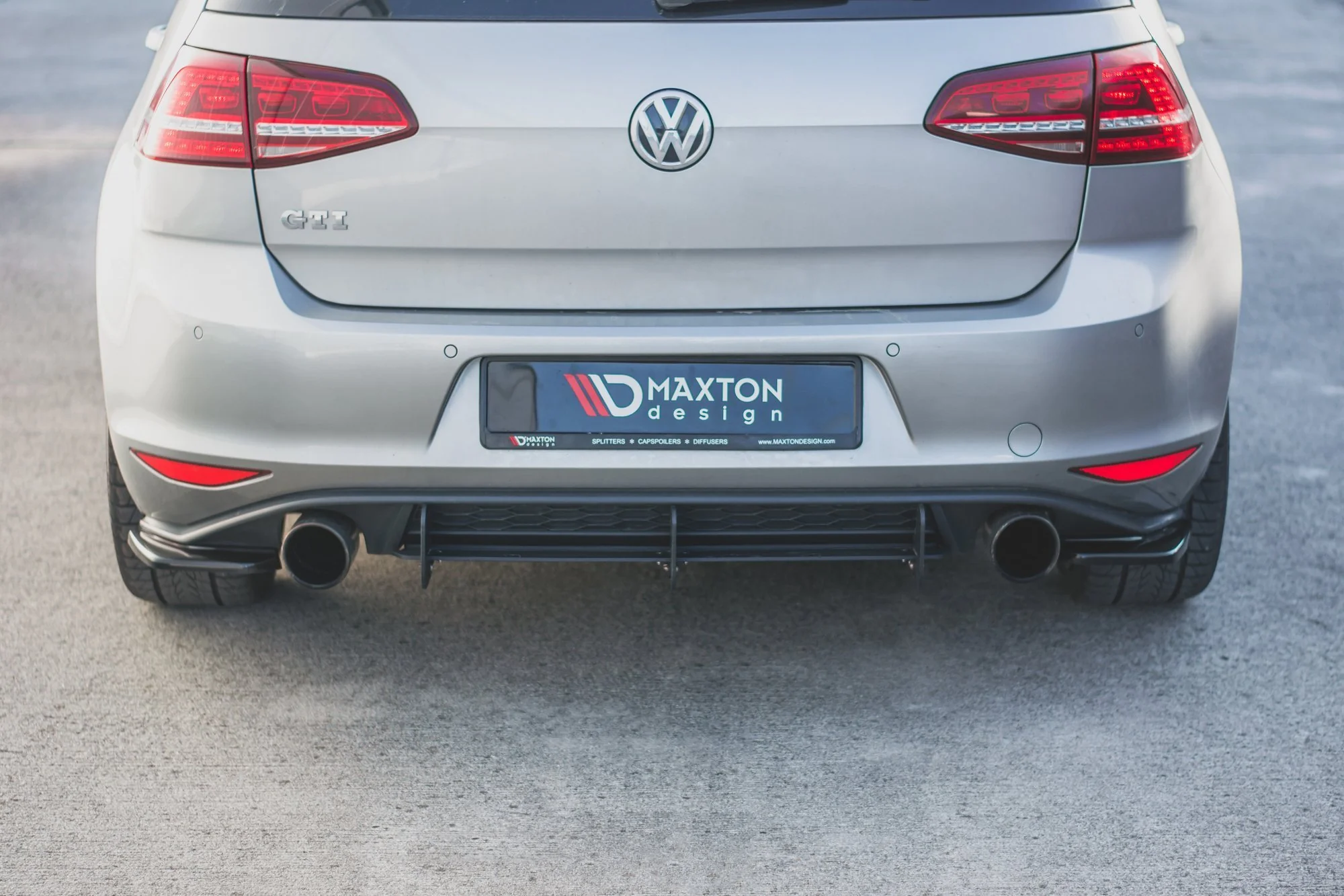 REAR SIDE SPLITTERS V.2 VW GOLF 7 GTI - Image 3