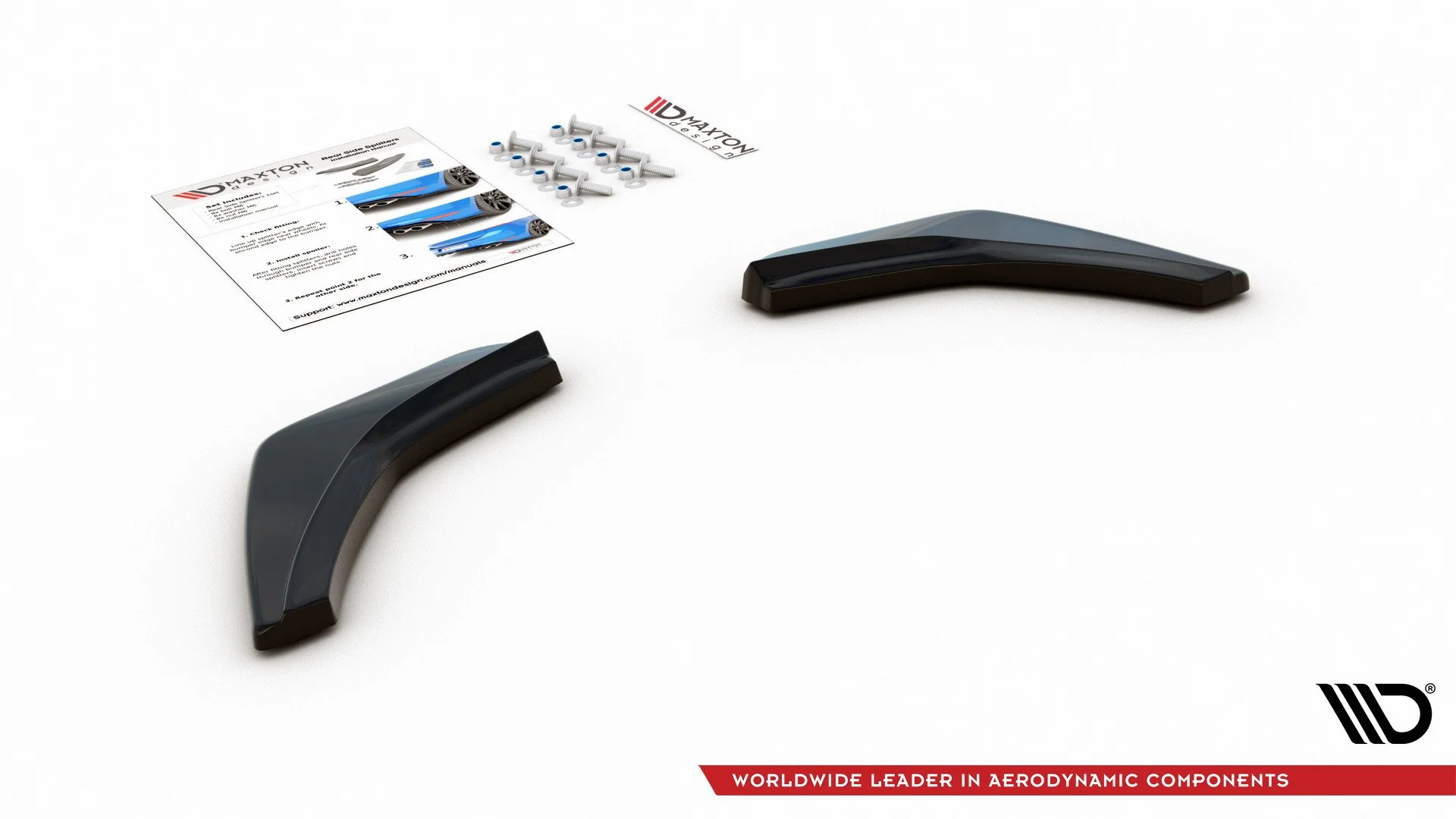 REAR SIDE SPLITTERS V.2 VW GOLF 7 GTI - Image 7