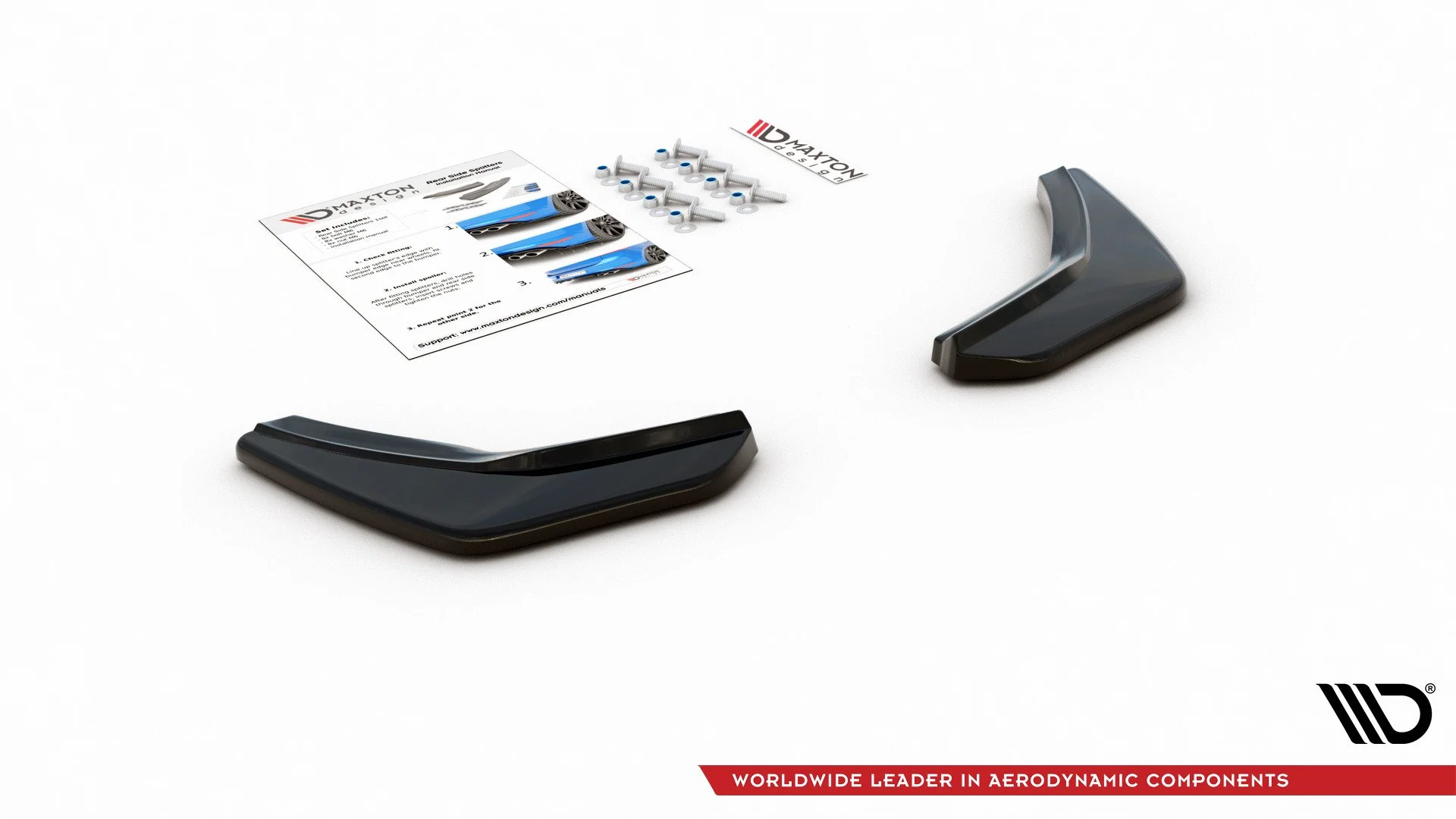 REAR SIDE SPLITTERS V.2 VW GOLF 7 GTI - Image 8