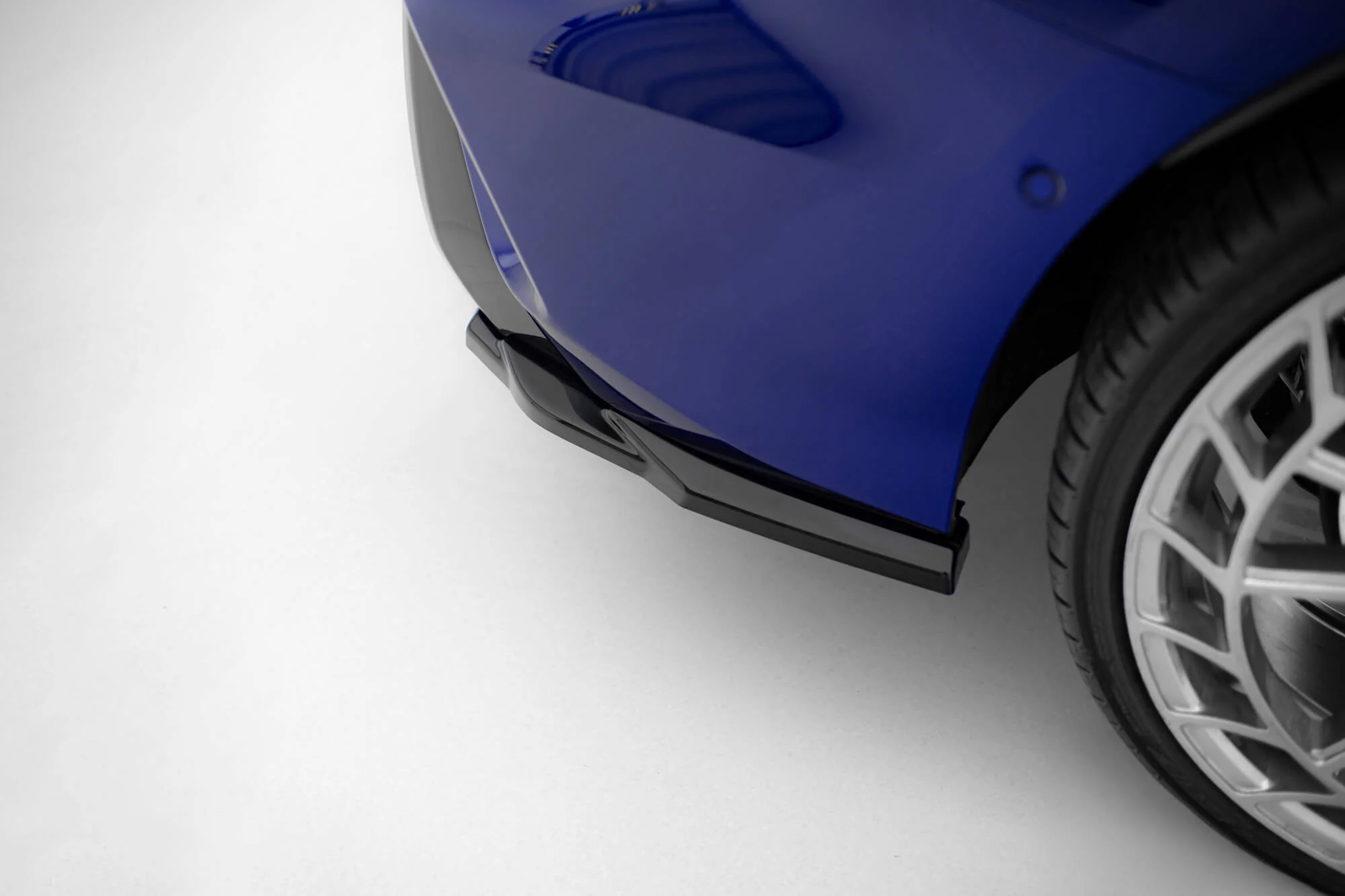 Rear Side Splitters V.3 Audi S3 Sedan 8Y Facelift (set for Maxton valance) - Image 3