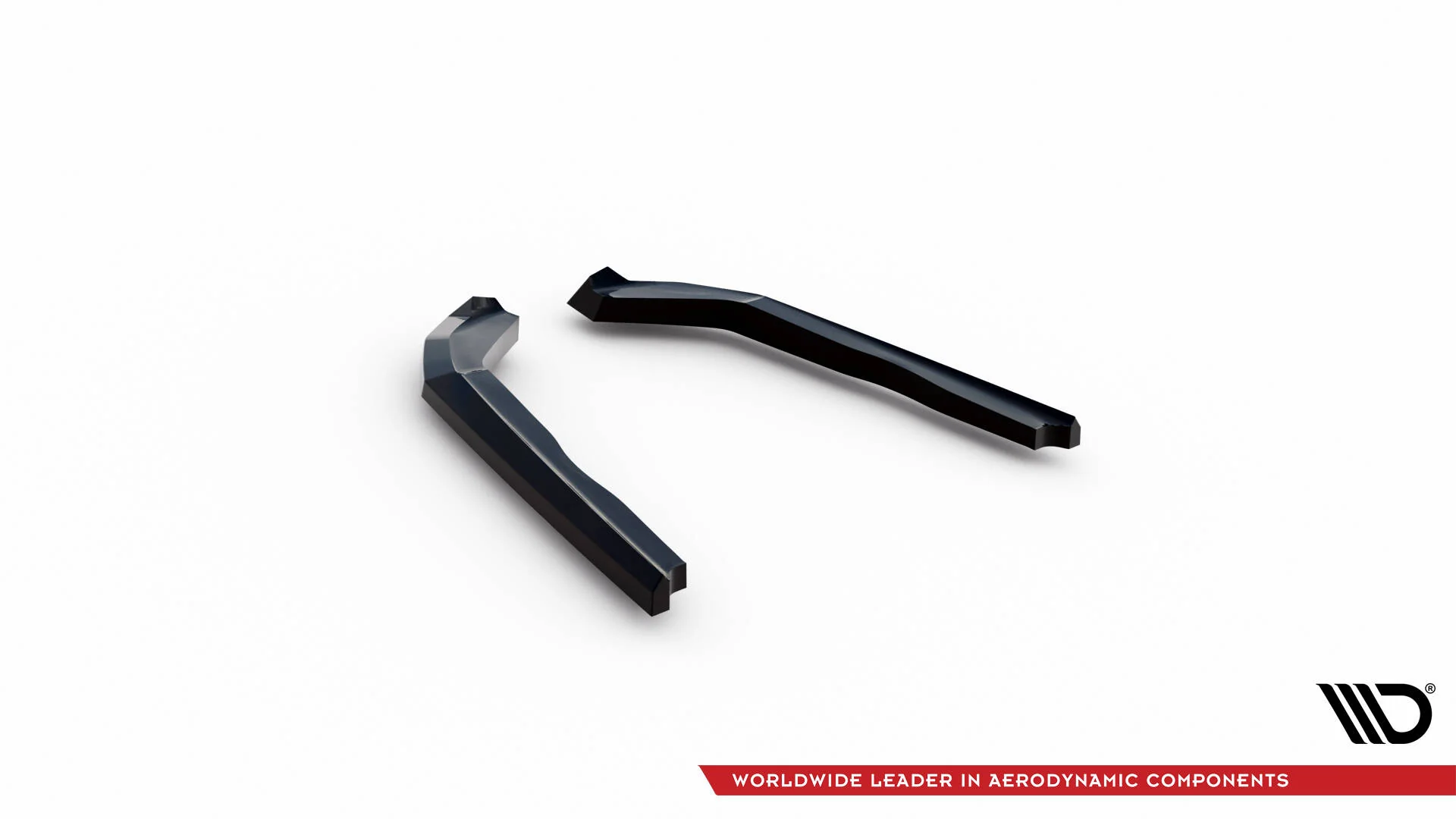 REAR SIDE SPLITTERS V.3 BMW 2 G42 (set for Maxton valance) - Image 5