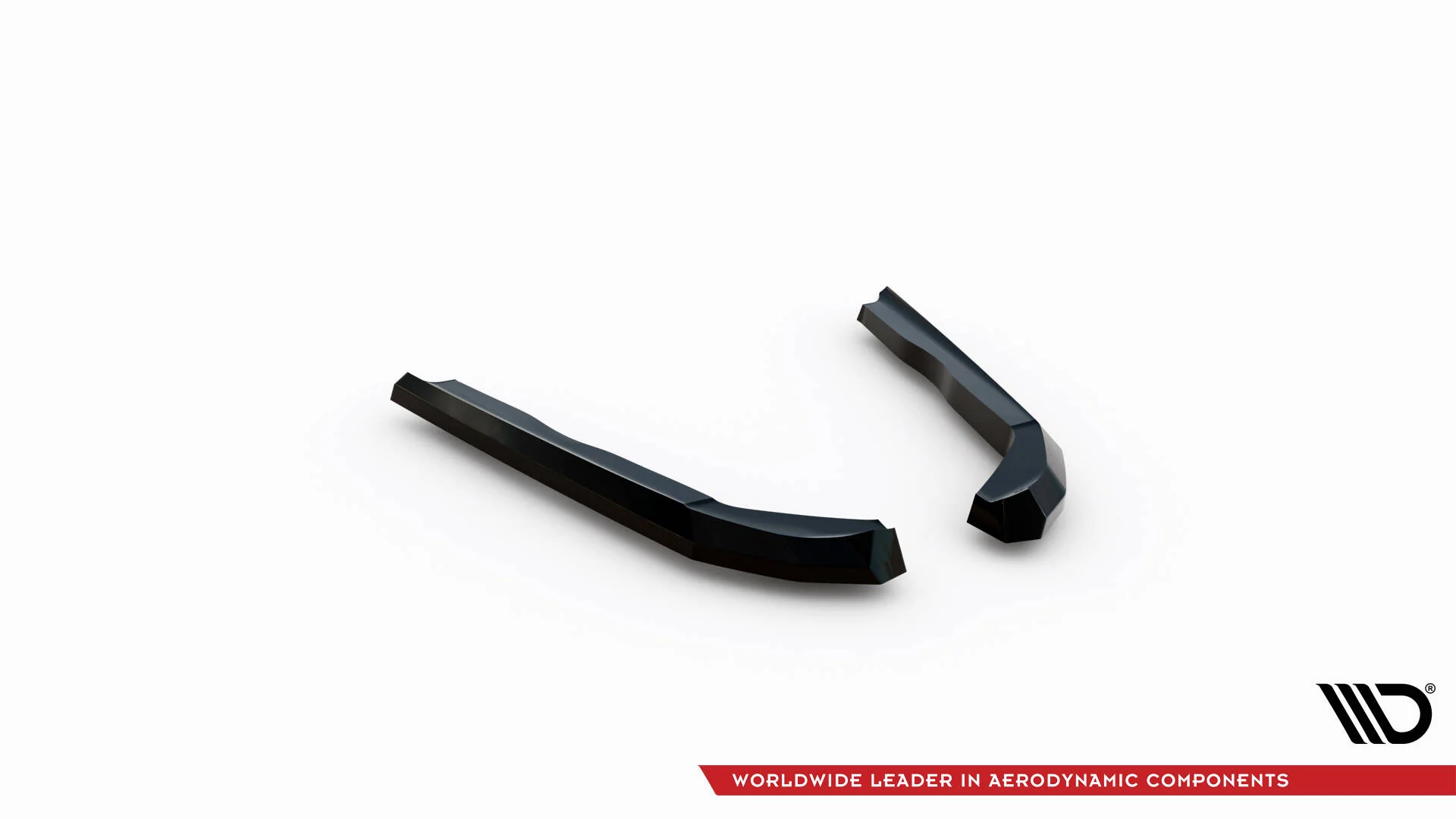 REAR SIDE SPLITTERS V.3 BMW 2 G42 (set for Maxton valance) - Image 6