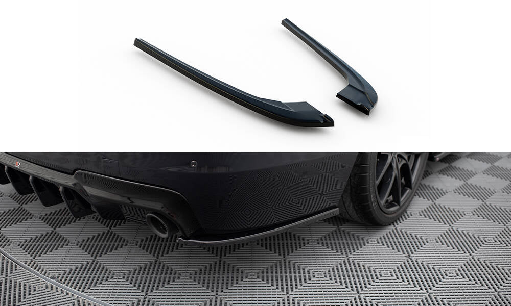 REAR SIDE SPLITTERS V.3 BMW 5 M-PACK F10 / F11 (set for Maxton valance)
