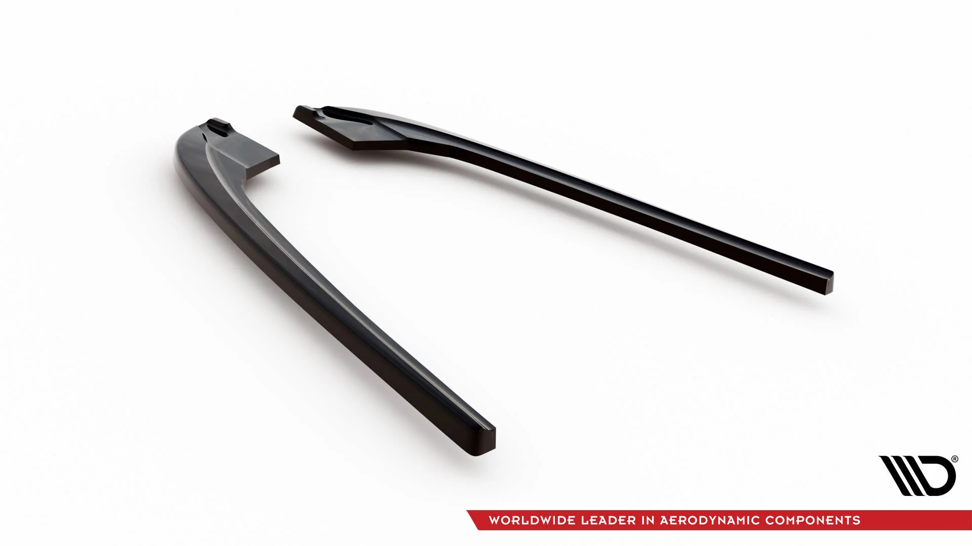 REAR SIDE SPLITTERS V.3 BMW 5 M-PACK F10 / F11 (set for Maxton valance) - Image 5