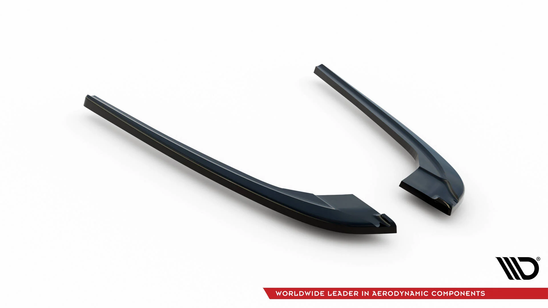REAR SIDE SPLITTERS V.3 BMW 5 M-PACK F10 / F11 (set for Maxton valance) - Image 6