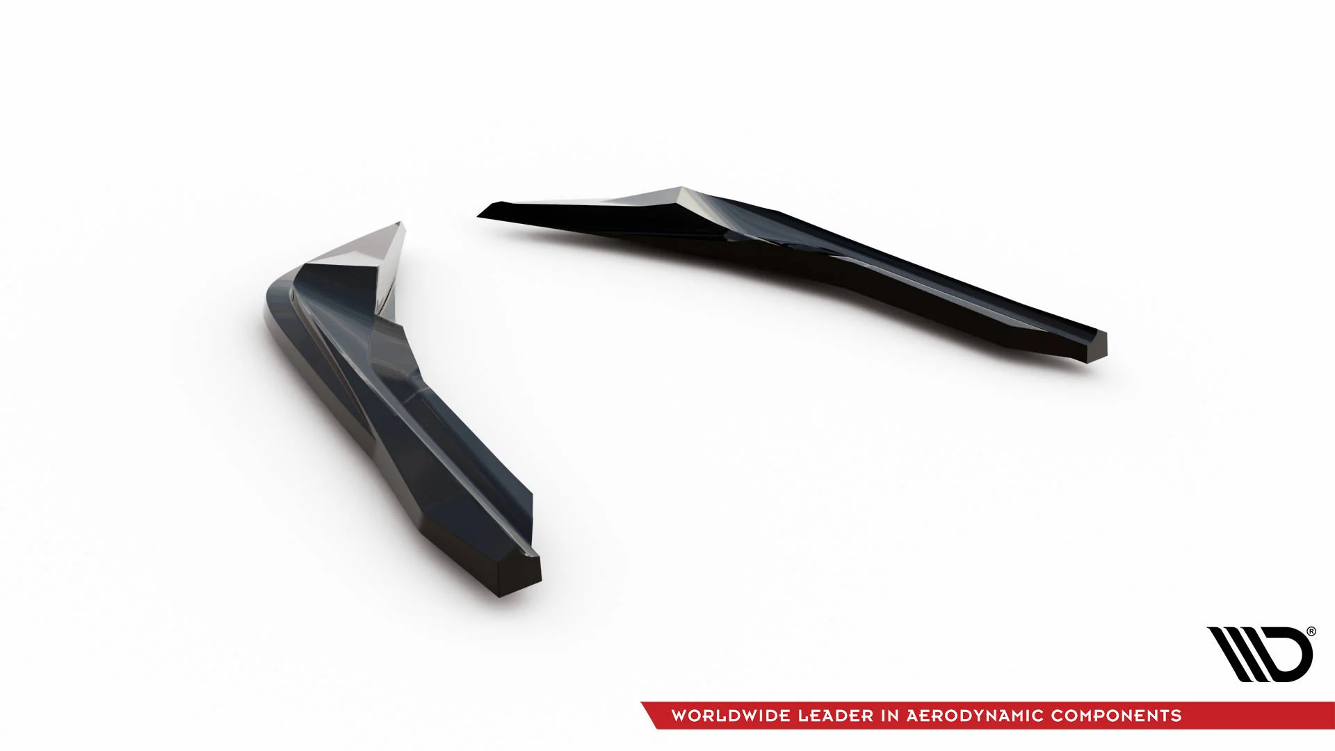 REAR SIDE SPLITTERS V.3 BMW M2 G87 (set for Maxton valance V.1) - Image 5