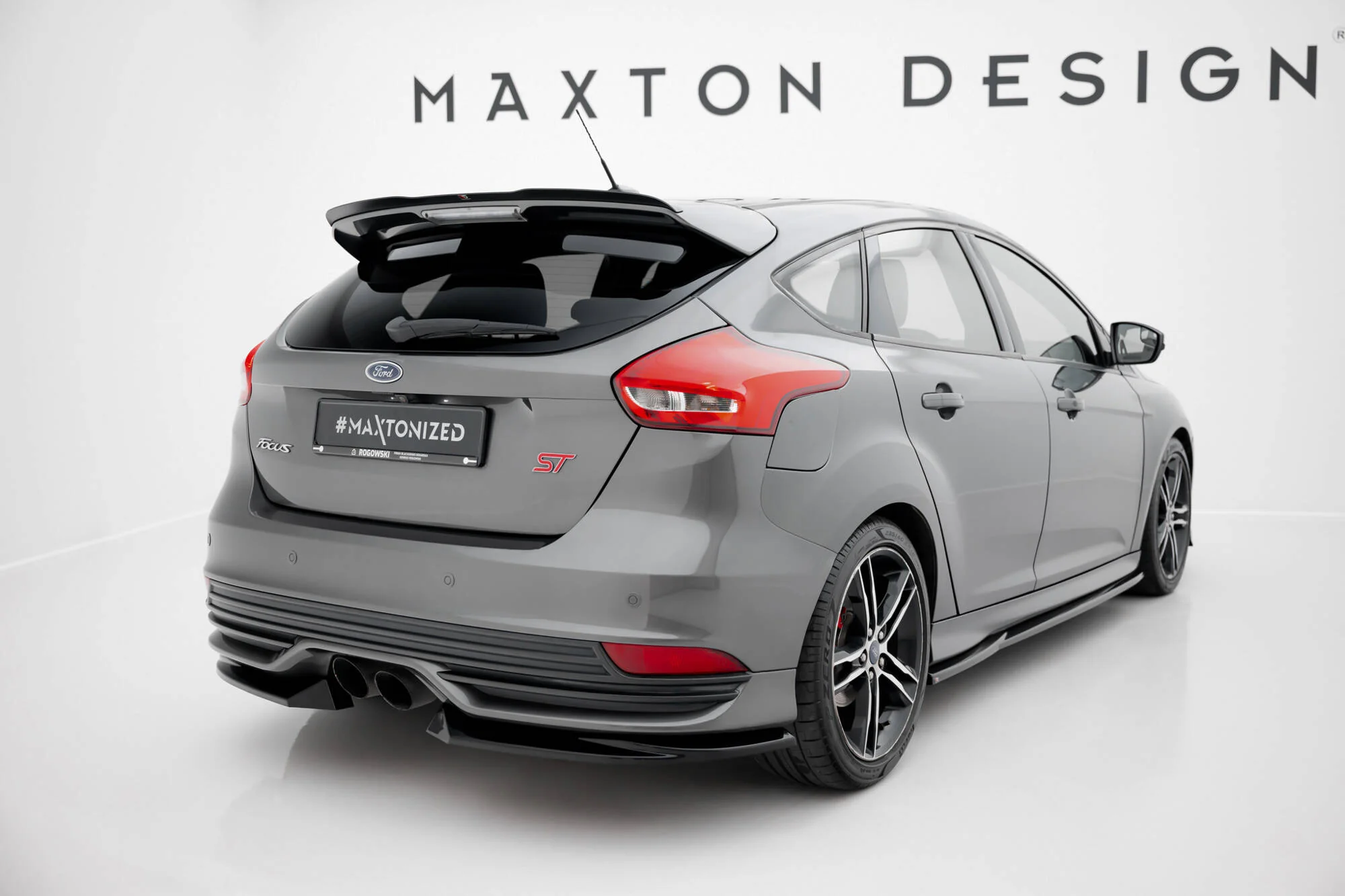 Rear Side Splitters V.3 Ford Focus ST Mk3 Facelift - Image 2