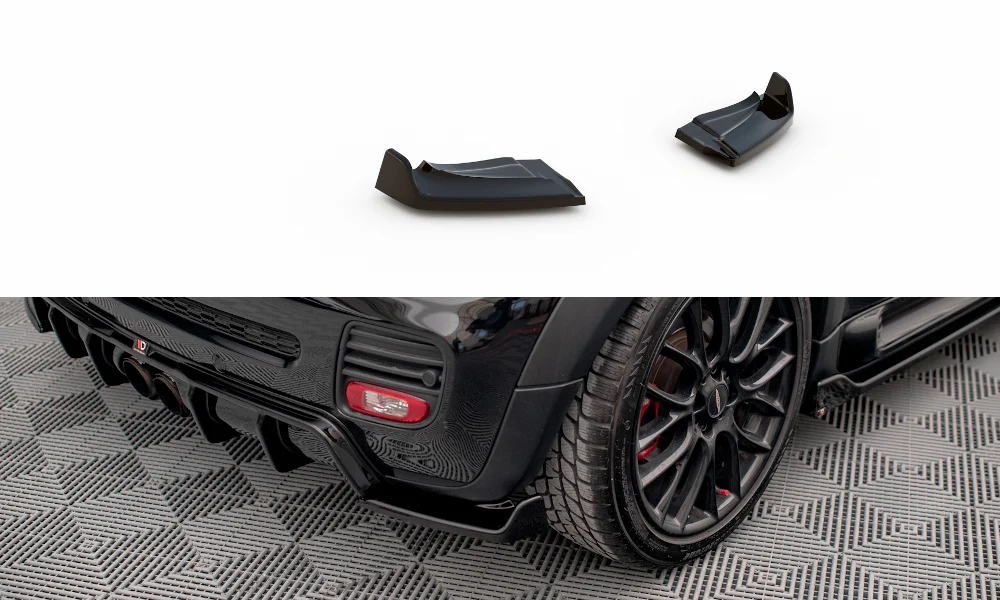 REAR SIDE SPLITTERS V.3 MINI COOPER JOHN COOPER WORKS R56 (MAXTON VALANCE SET)