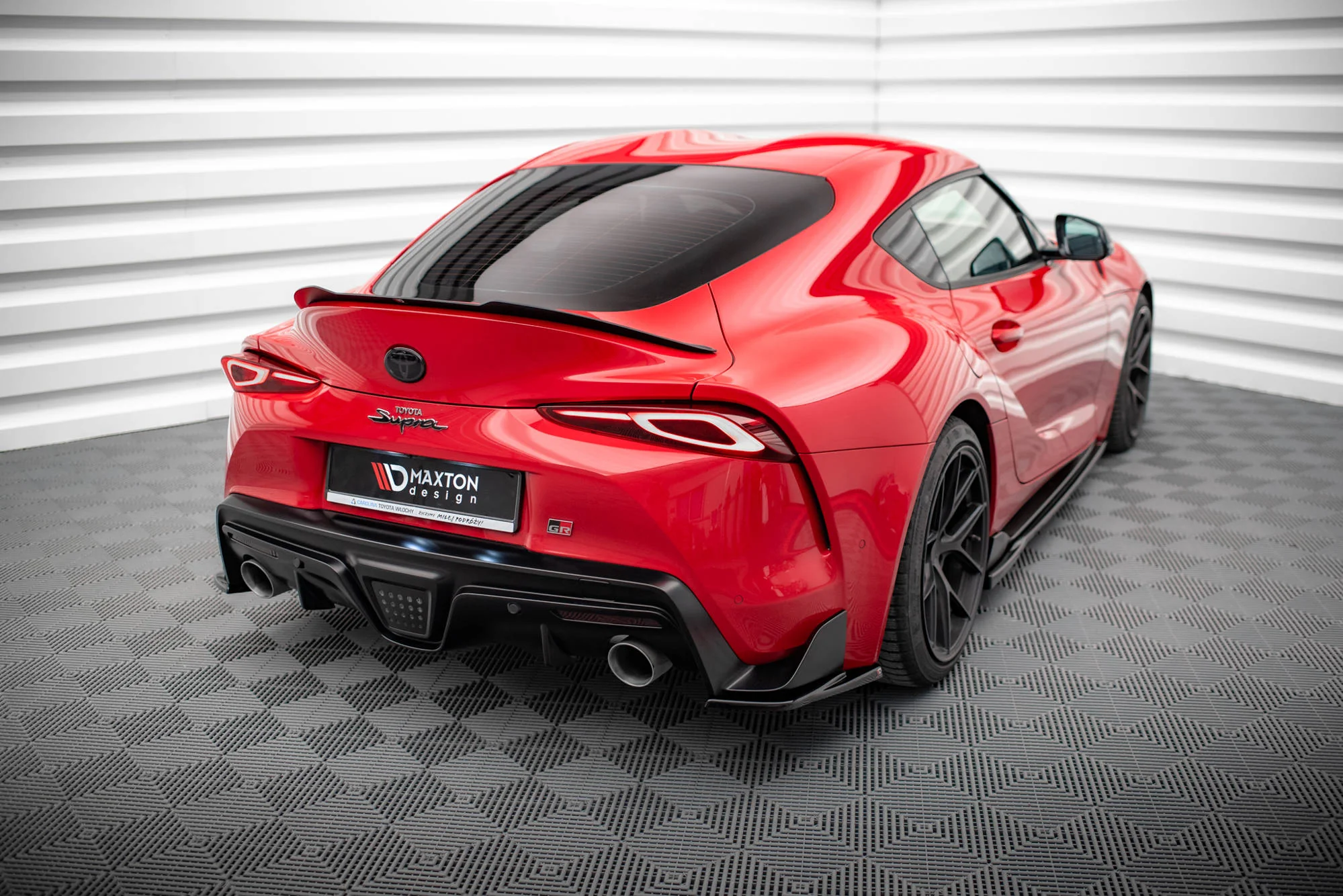 REAR SIDE SPLITTERS V.3 TOYOTA SUPRA MK5 - Image 2