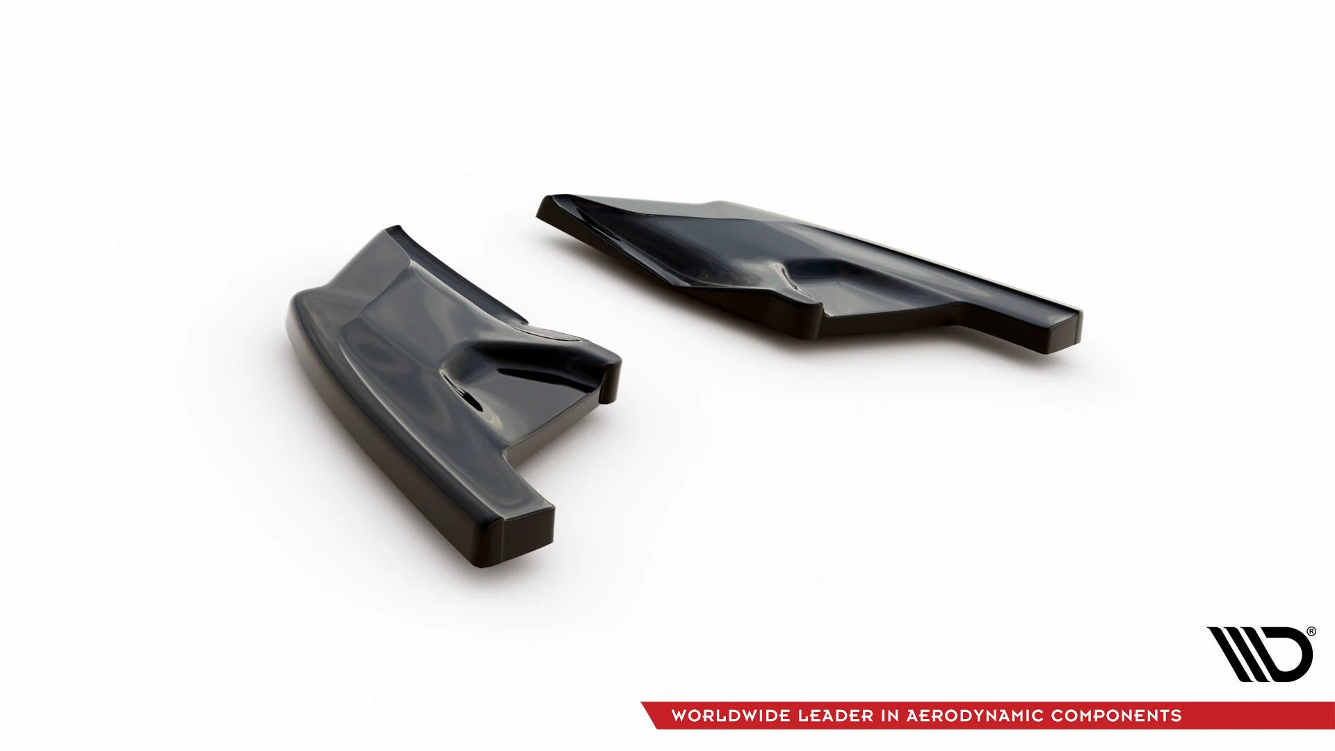 REAR SIDE SPLITTERS V.3 VOLKSWAGEN GOLF GTI MK8 (set for Maxton valance V.2) - Image 9