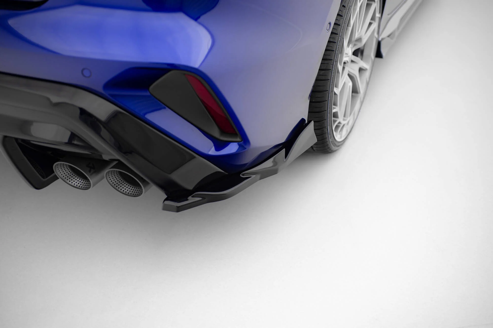 Rear Side Splitters V.4 Audi S3 Sedan 8Y Facelift (set for Maxton valance) - Image 5