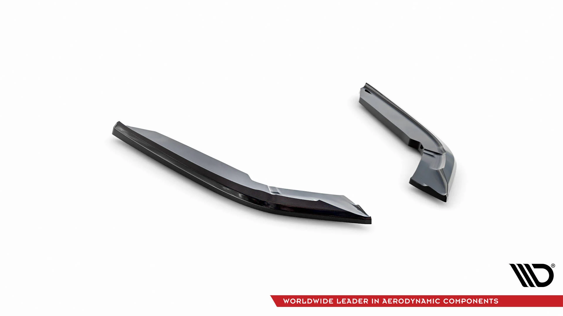 REAR SIDE SPLITTERS V.4 BMW 4 COUPE M-PACK F32 (set for Maxton valance) - Image 6