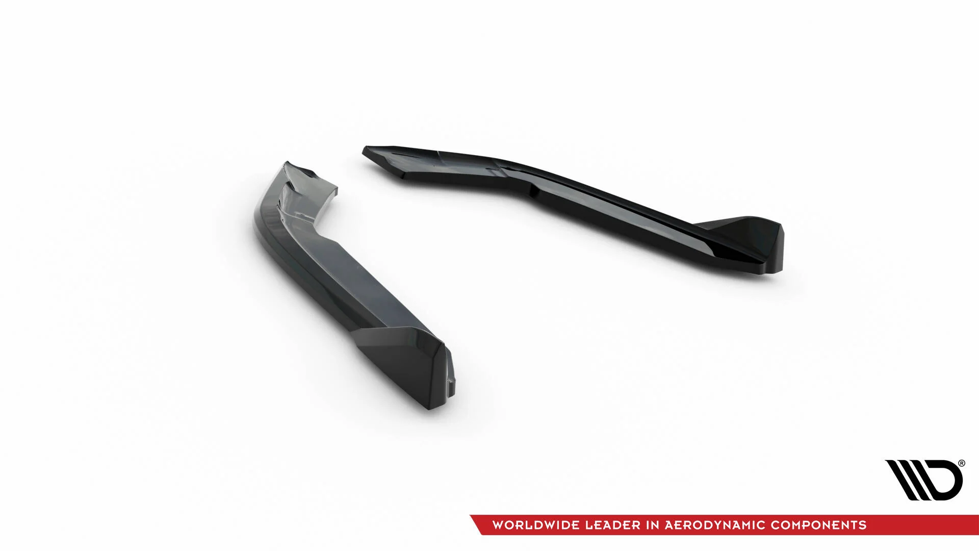 REAR SIDE SPLITTERS V.5 BMW 4 COUPE M-PACK F32 (set for Maxton valance) - Image 5
