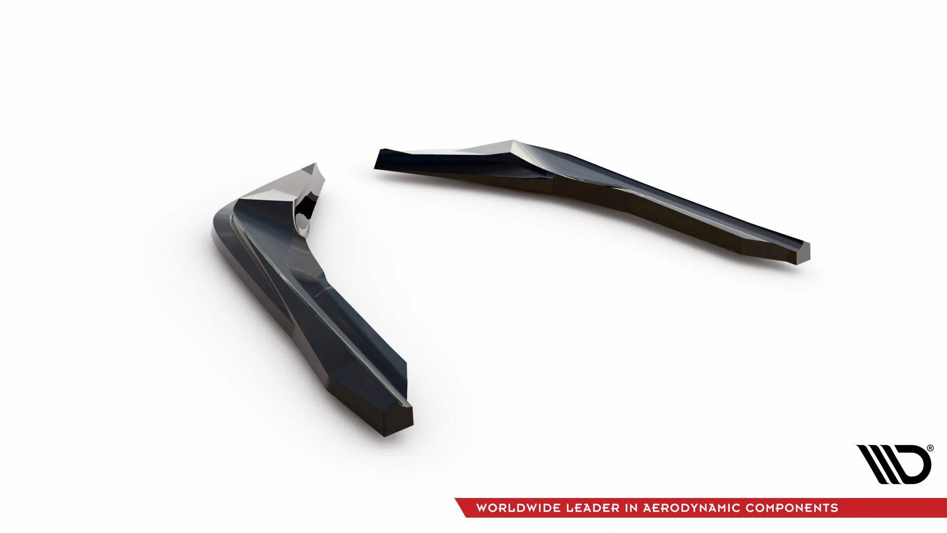 Rear Side Splitters V.5 BMW M2 G87 (set for Maxton valance v.2) - Image 5