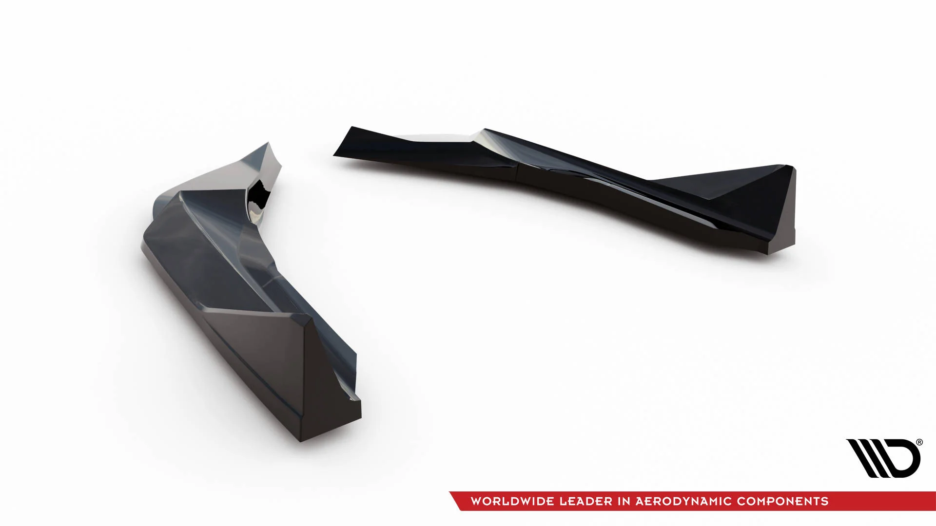 Rear Side Splitters V.6 BMW M2 G87 (set for Maxton valance v.2) - Image 5