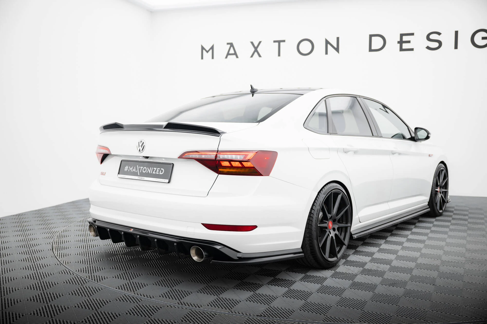 Rear Side Splitters Volkswagen Jetta GLI Mk7 (SET FOR MAXTON VALANCE) - Image 6