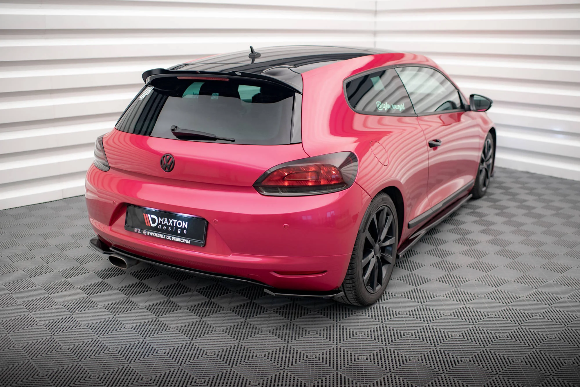REAR SIDE SPLITTERS VOLKSWAGEN SCIROCCO MK3 - Image 2