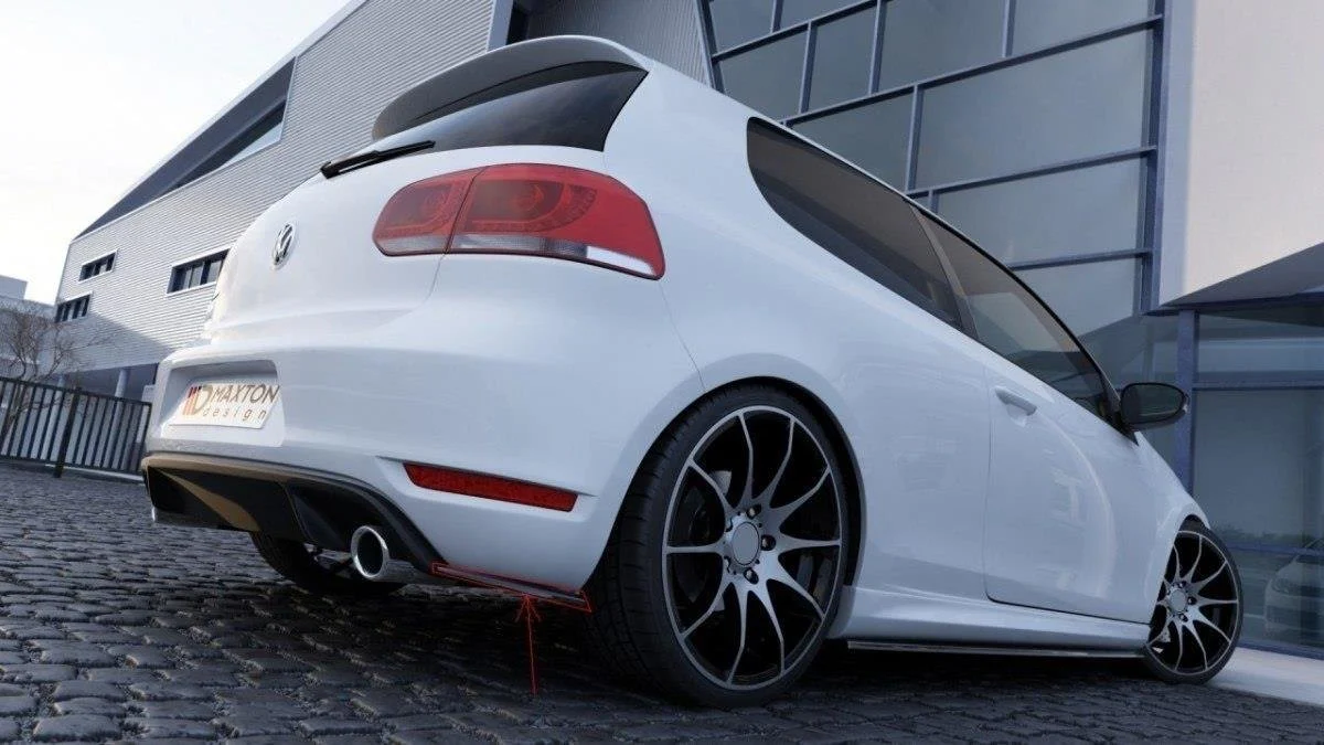 REAR SIDE SPLITTERS VW GOLF VI GTI 35TH - Image 2