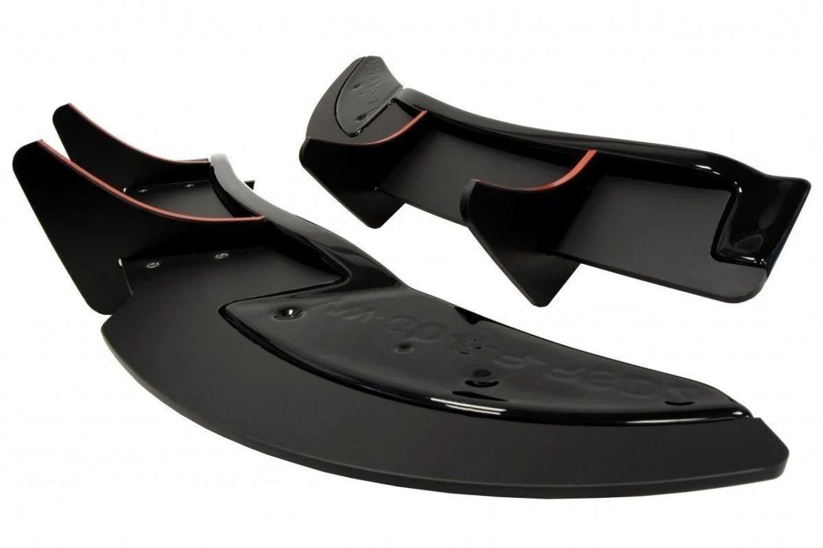 REAR SIDE SPLITTERS VW GOLF VI R (CNC) - Image 2