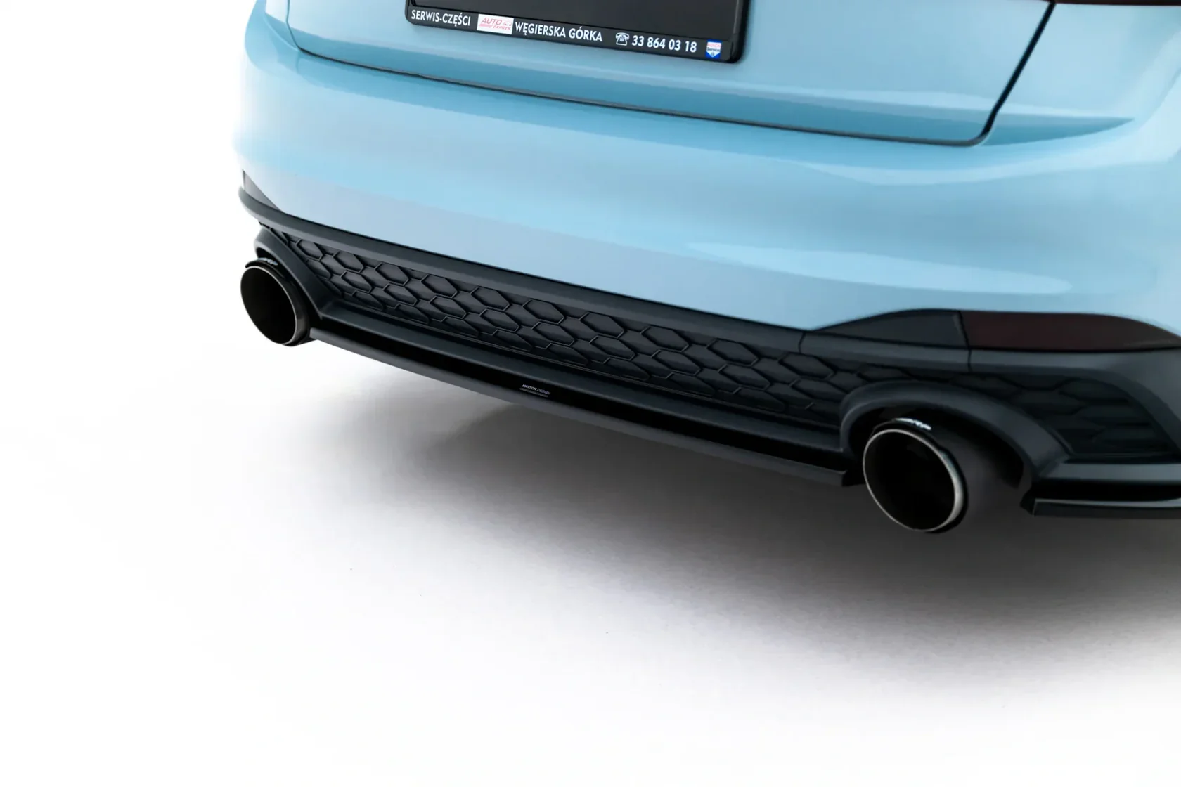 Rear Splitter for Volkswagen Jetta GLI Mk7 Facelift 2 - Image 3