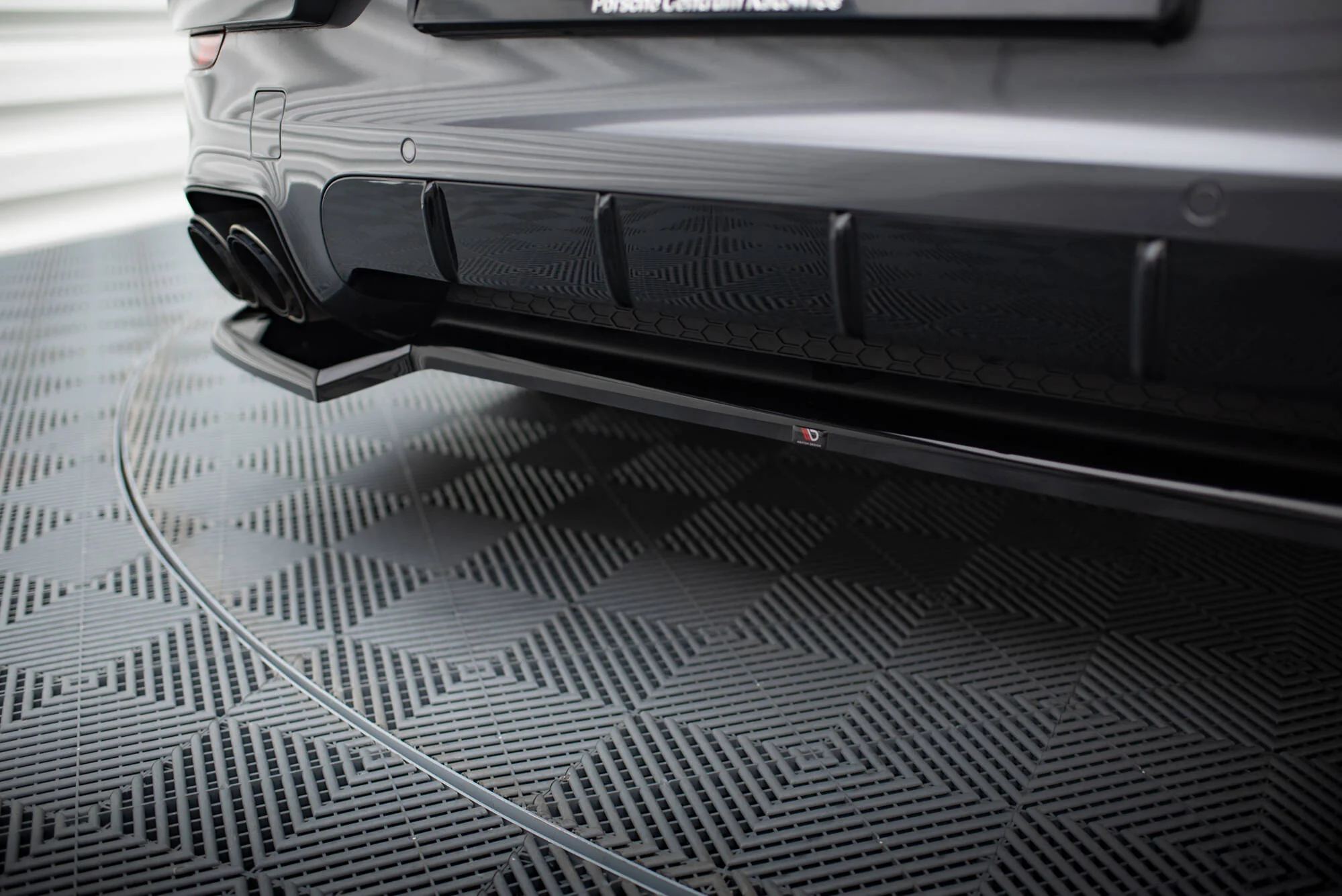 Rear Splitter Porsche Cayenne SUV / Coupe Mk3 Facelift - Image 4