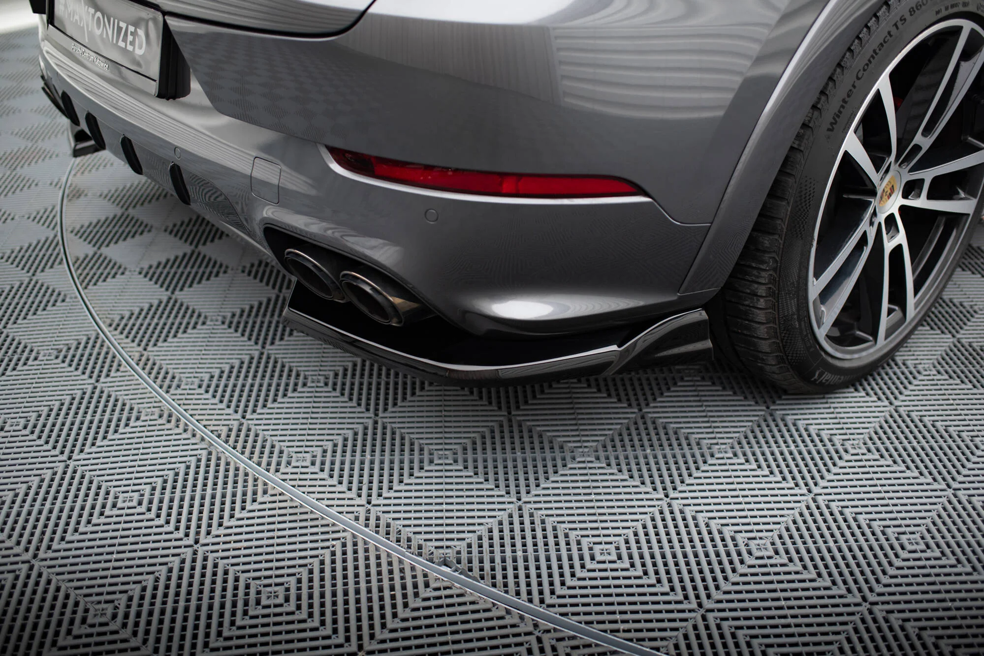 Rear Splitter Porsche Cayenne SUV / Coupe Mk3 Facelift - Image 5
