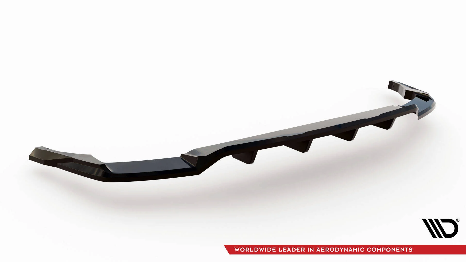 Rear Splitter (with vertical bars) Audi Q8 Mk1 Facelift - Image 5
