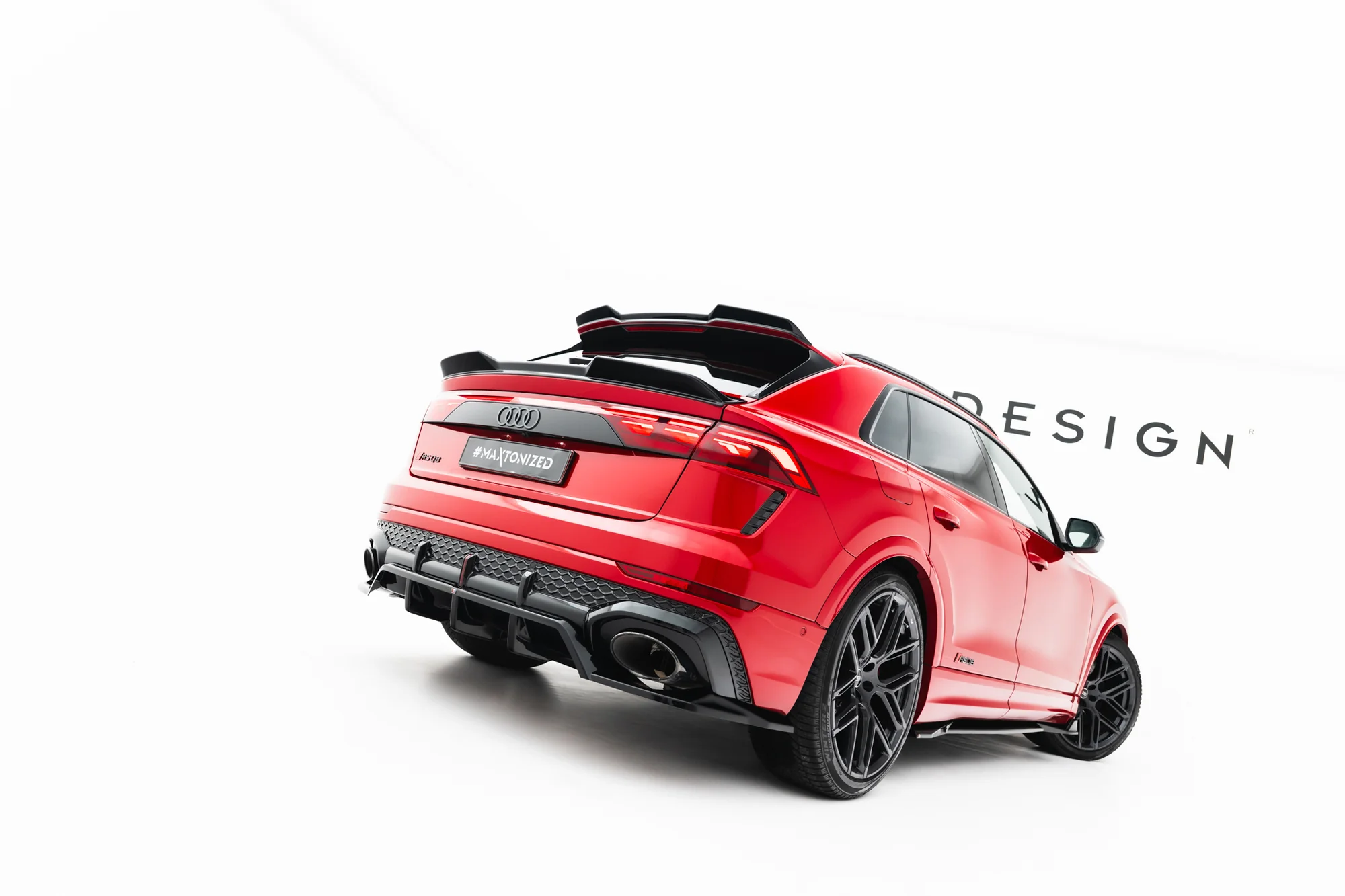 Rear Splitter (with vertical bars) Audi RSQ8 Mk1 Facelift - Image 5