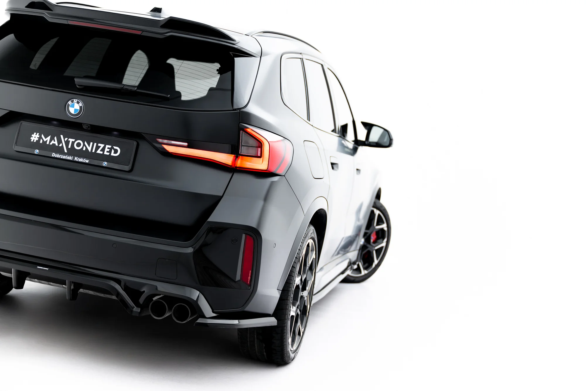 Rear Splitter (with vertical bars) BMW X1 M35i U11 - Image 3