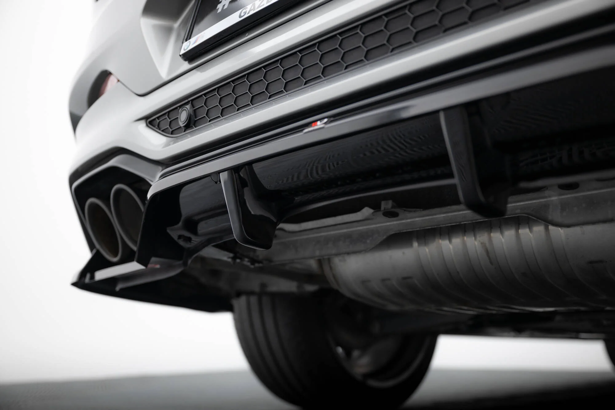 Rear Splitter (with vertical bars) BMW X4 M F98 - Image 5