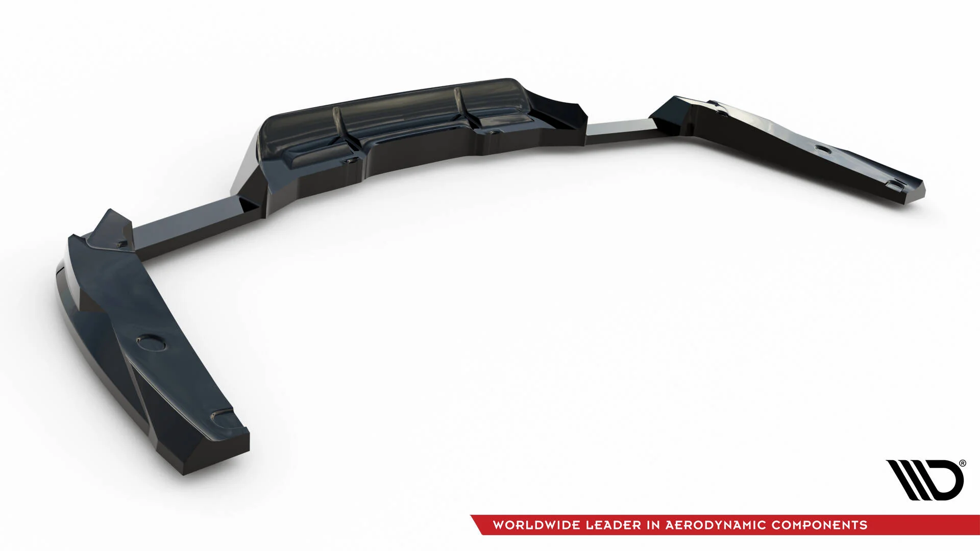 Rear Splitter (with vertical bars) BMW X4 M F98 - Image 7