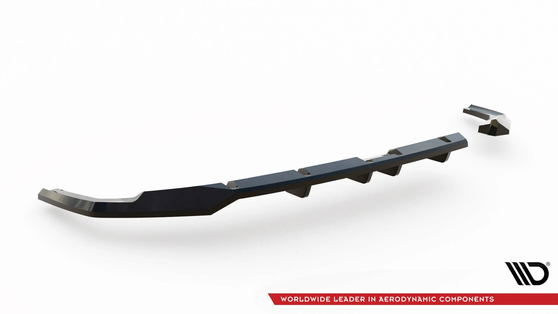 Rear Splitter (with vertical bars) Hyundai Kona N-Line Mk2 - Image 5